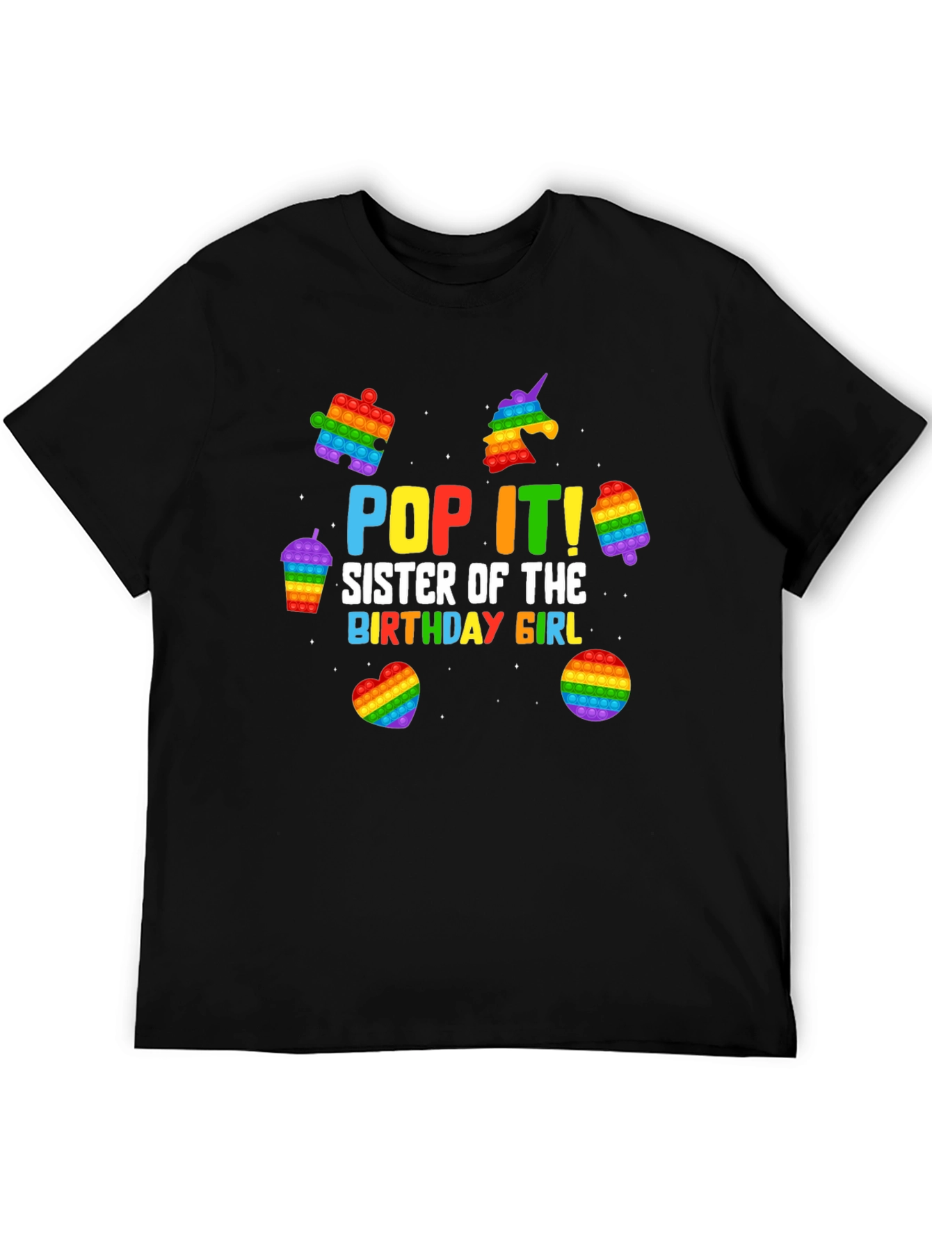 Pop It! Sister of the Birthday Girl T-Shirt