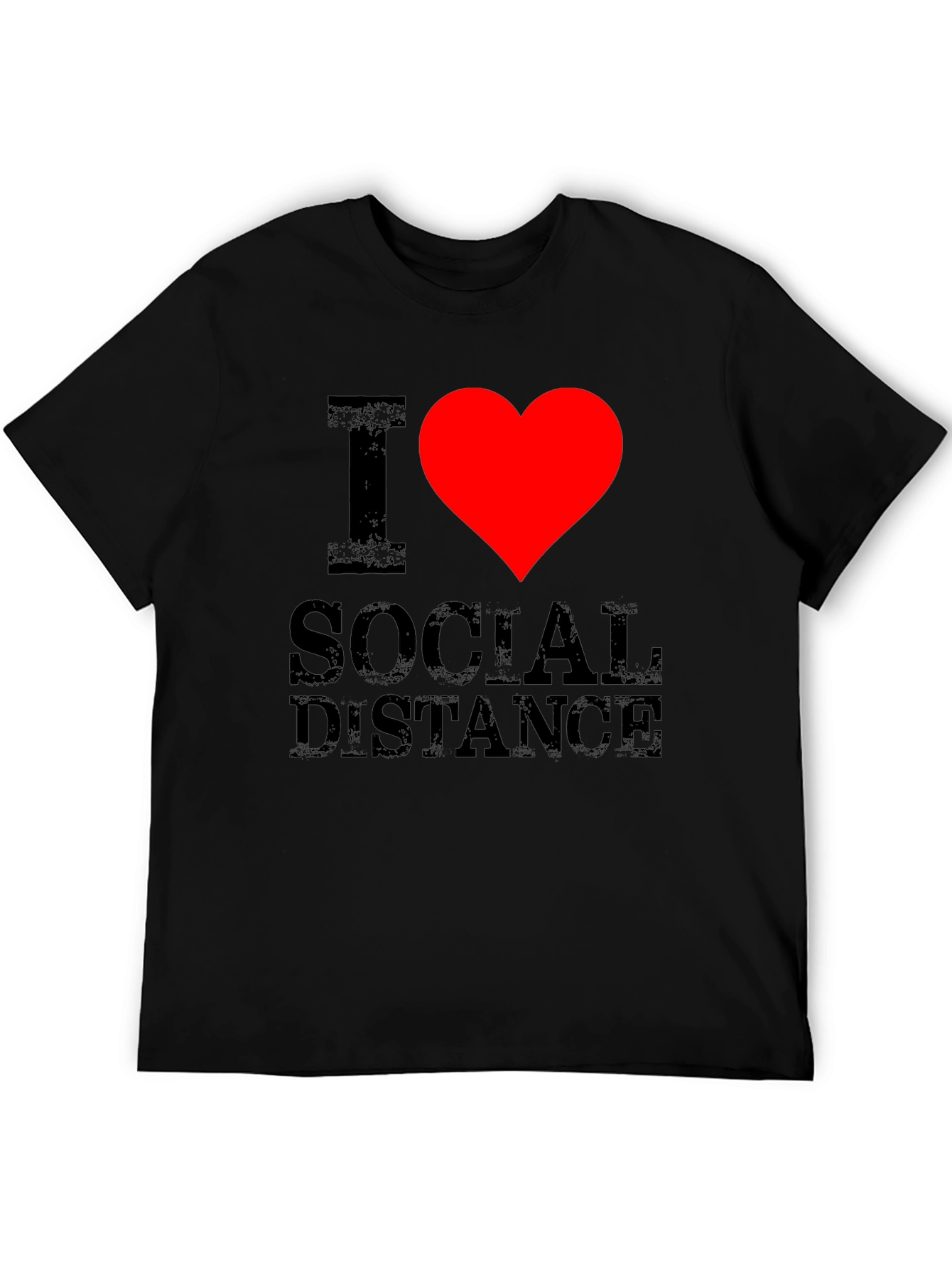 I Heart Social Distance Graphic Tee