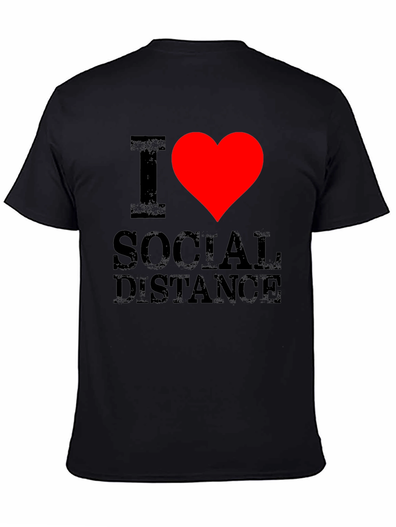 I Heart Social Distance Graphic Tee