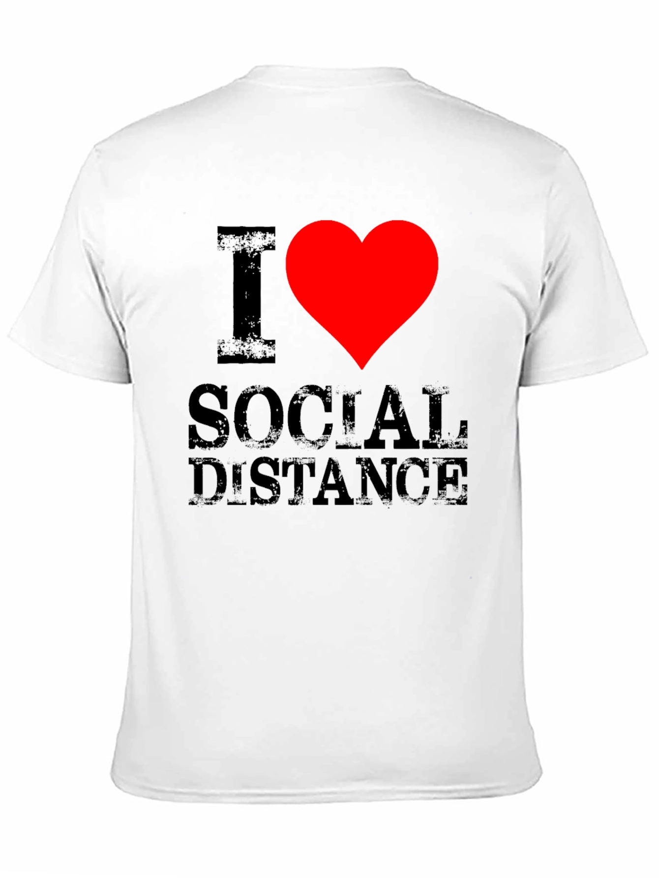 I Heart Social Distance Graphic Tee