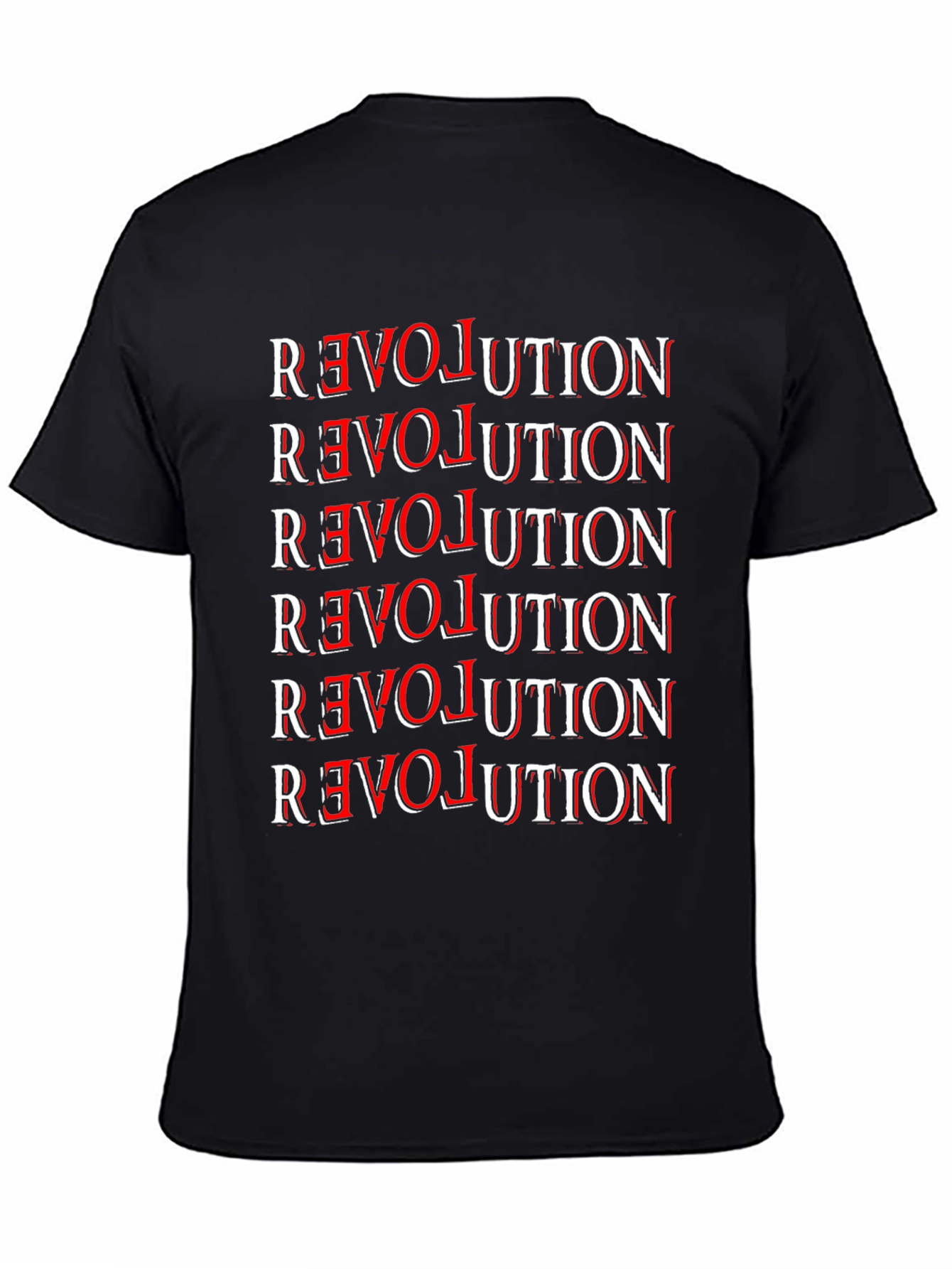Revolution Graphic Tee - Bold Statement T-Shirt