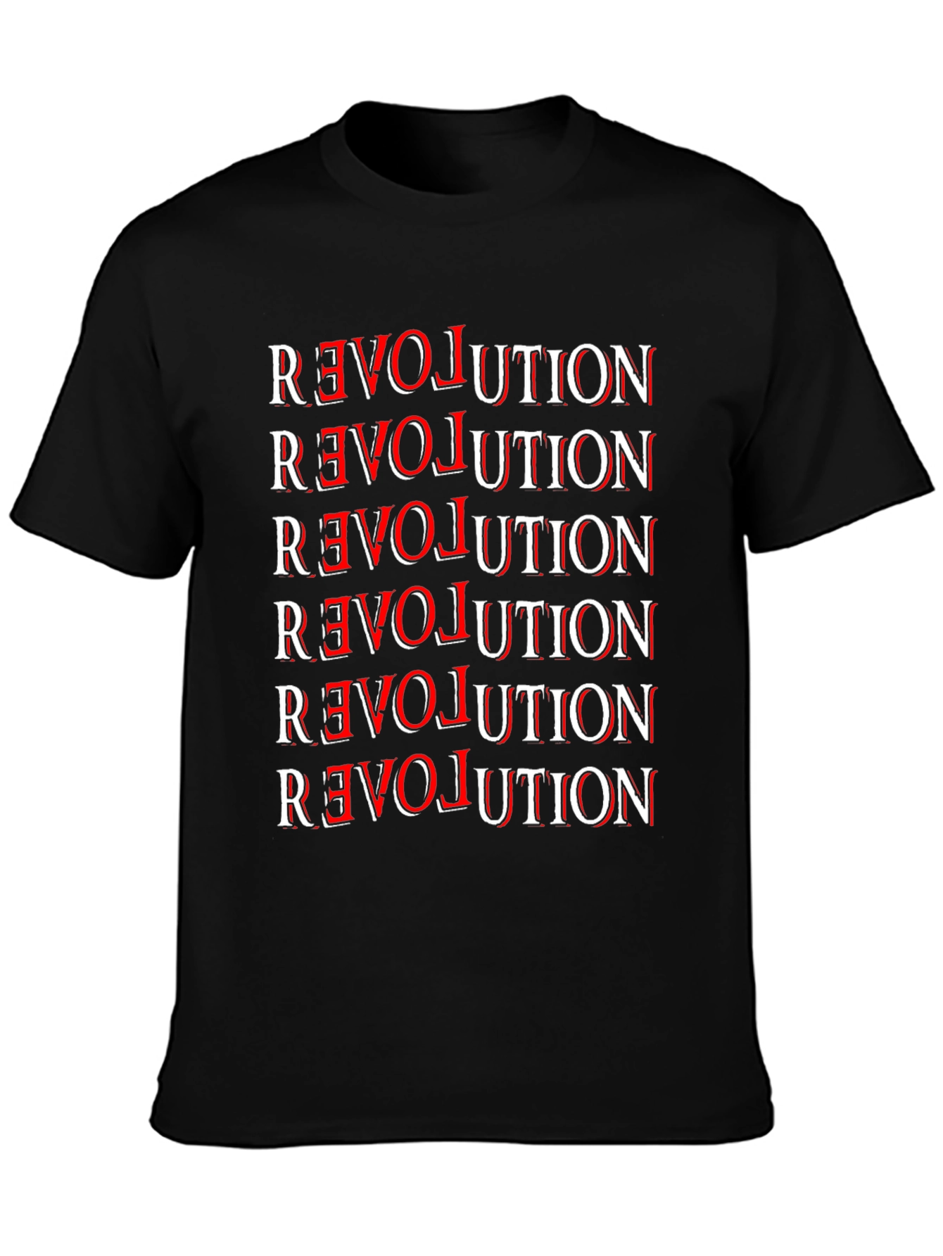 Revolution Graphic Tee - Bold Statement T-Shirt