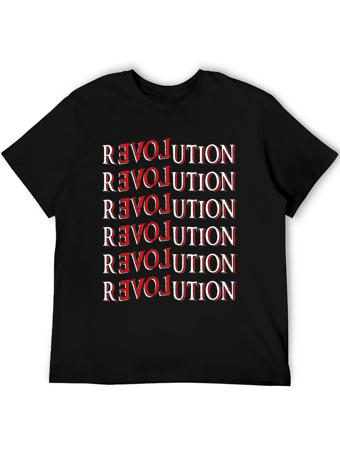 Revolution Graphic Tee - Bold Statement T-Shirt