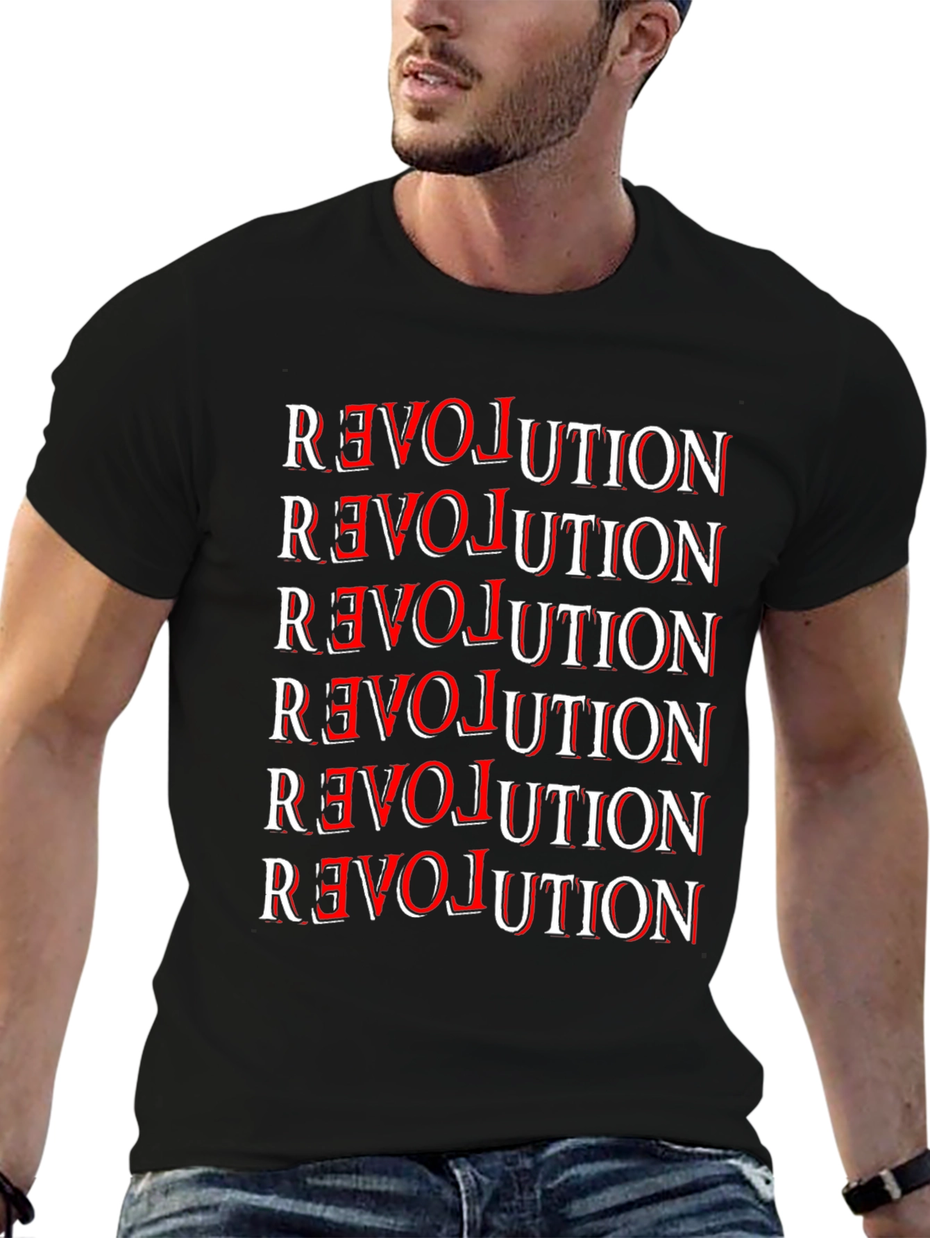 Revolution Graphic Tee - Bold Statement T-Shirt