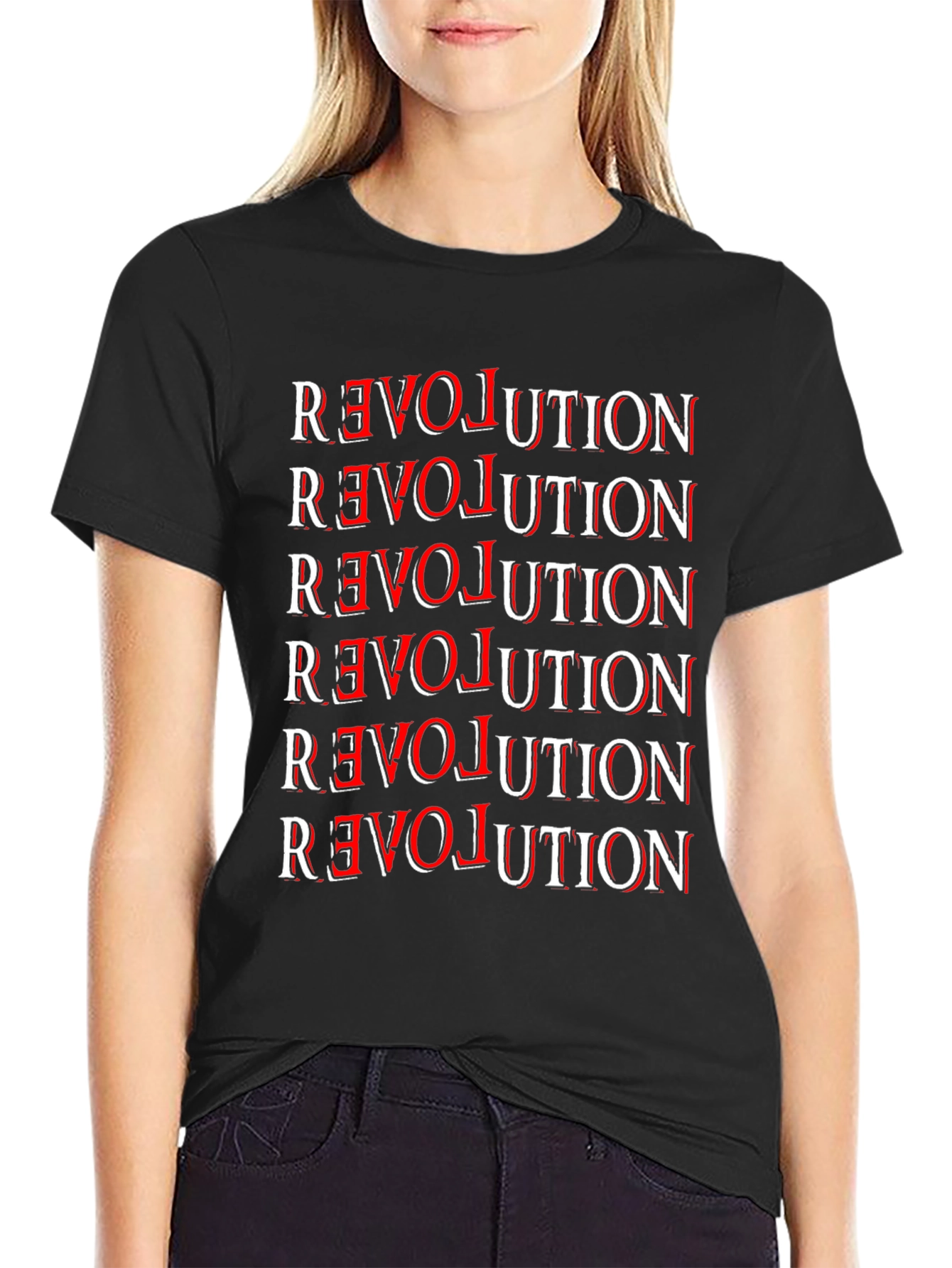 Revolution Graphic Tee - Bold Statement T-Shirt