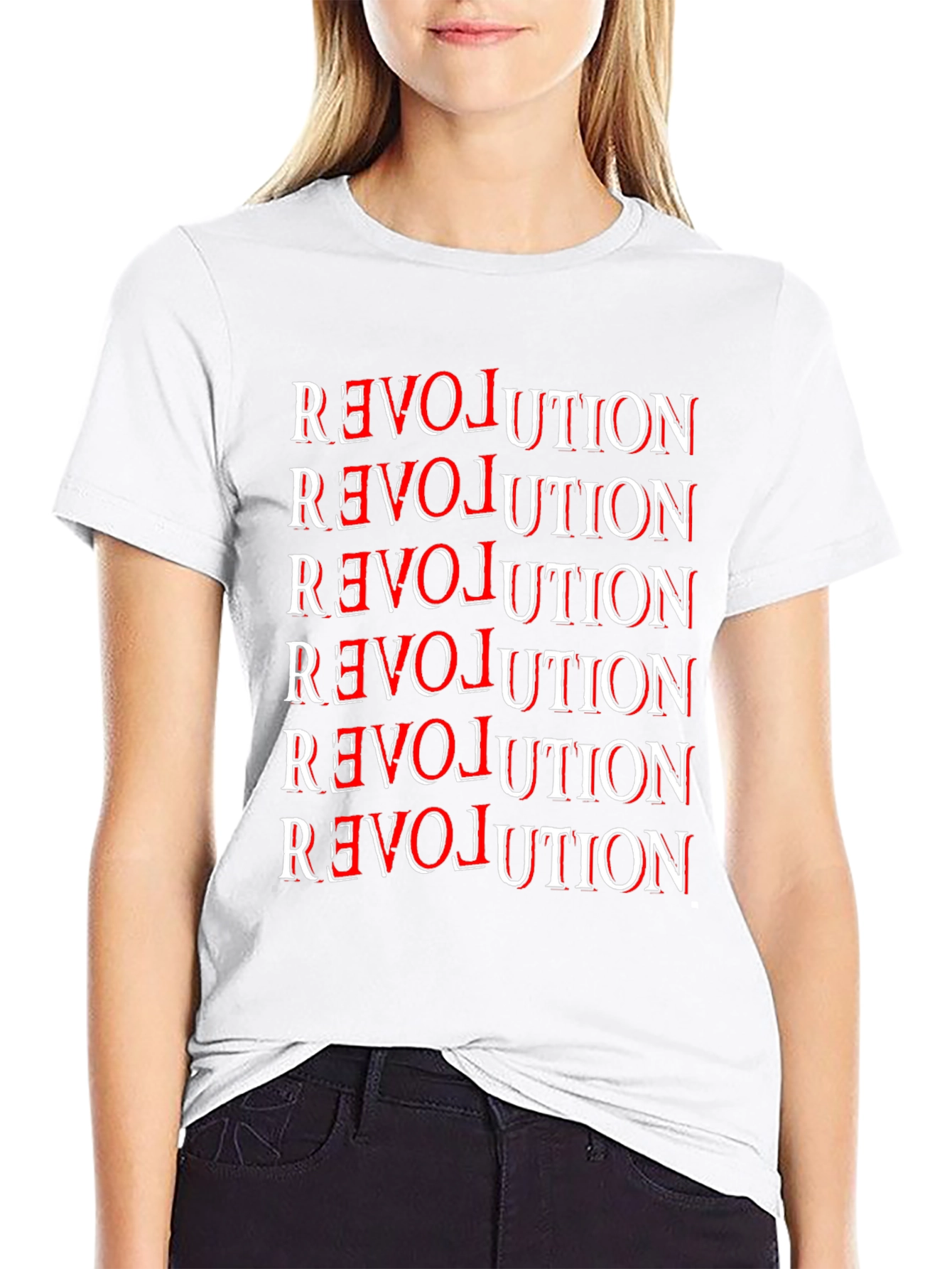 Revolution Graphic Tee - Bold Statement T-Shirt