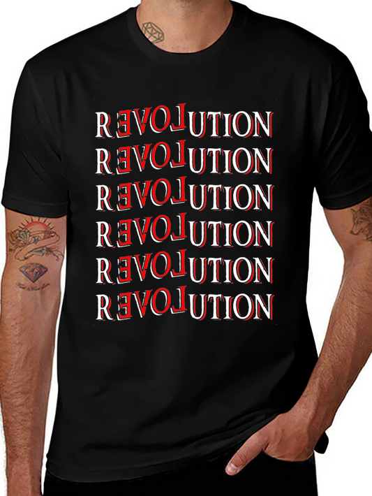 Revolution Graphic Tee - Bold Statement T-Shirt
