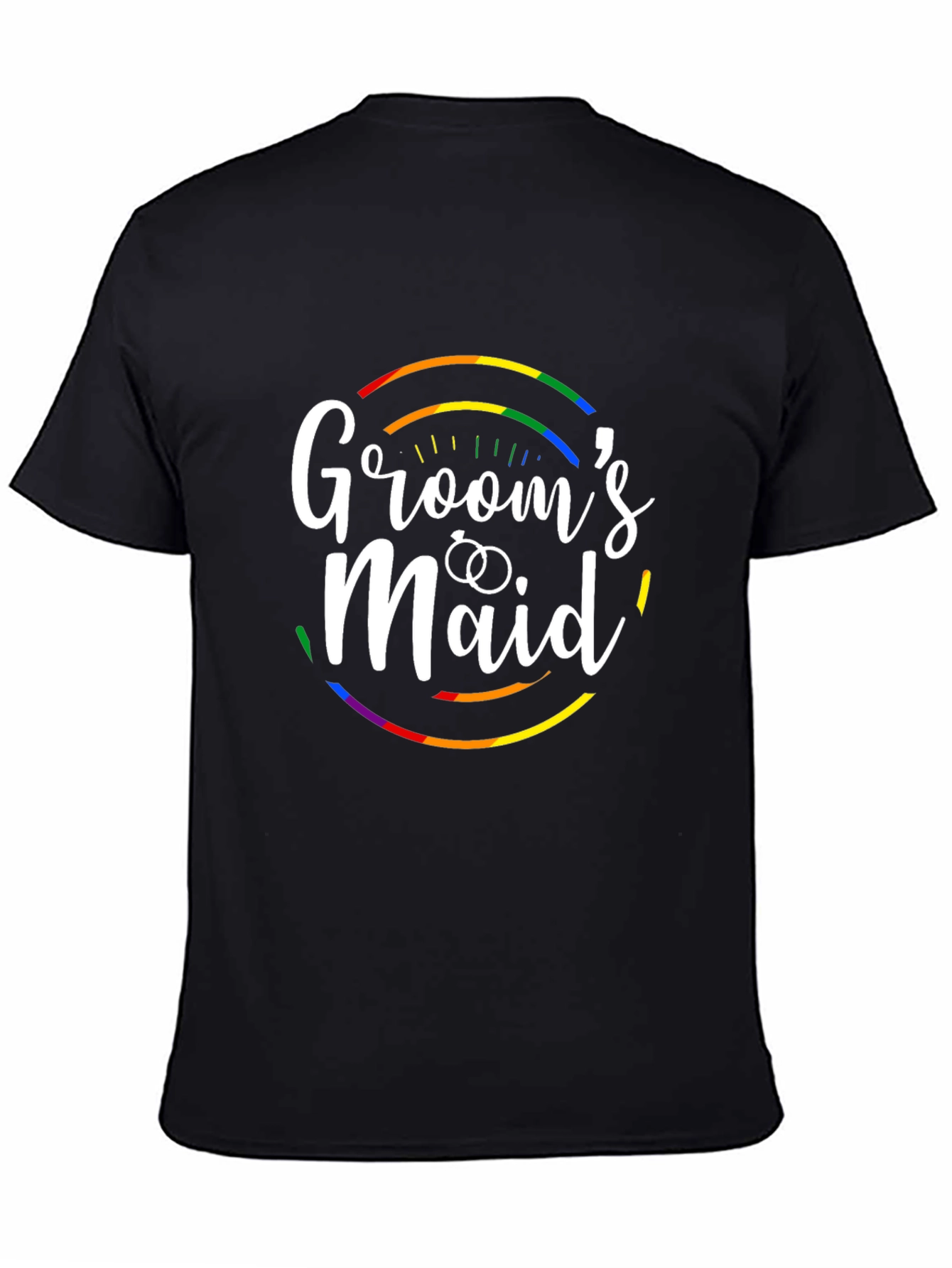 Grooms Maid Pride LGBTQ T-Shirt