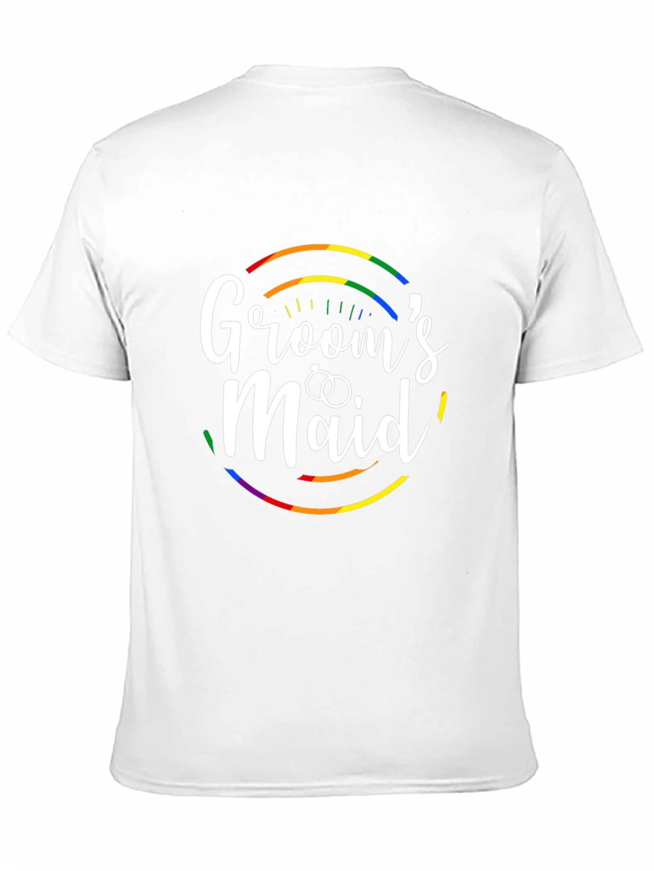 Grooms Maid Pride LGBTQ T-Shirt