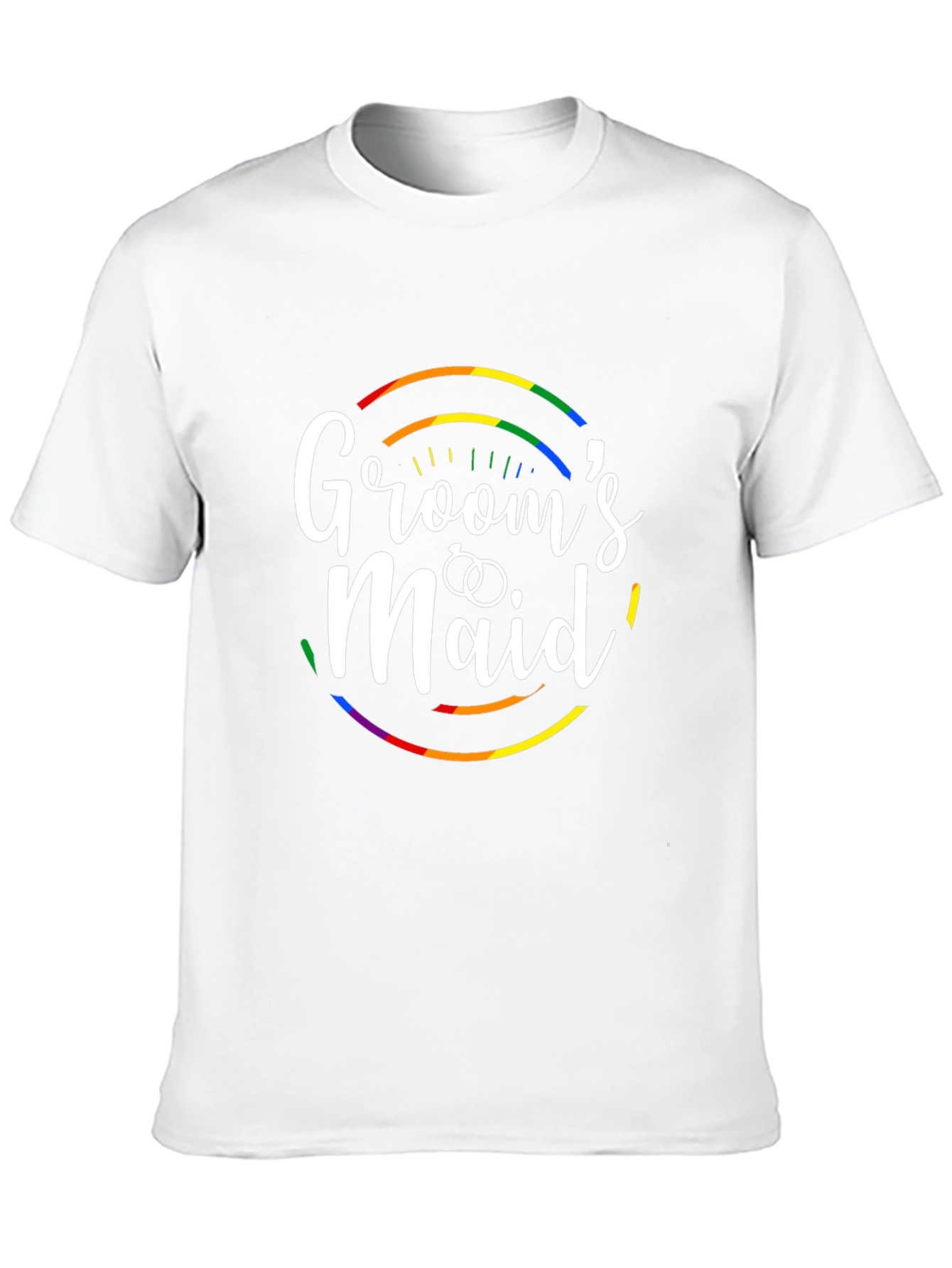 Grooms Maid Pride LGBTQ T-Shirt