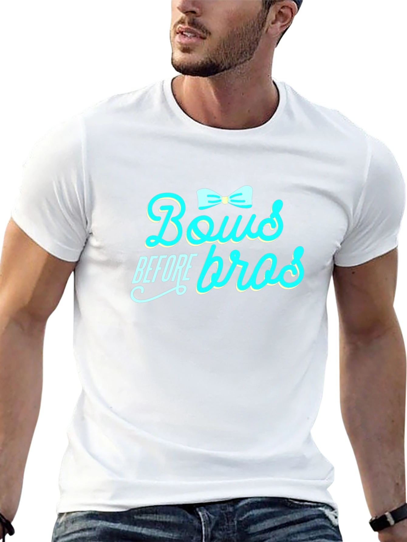 Bows Before Bros Graphic Tee