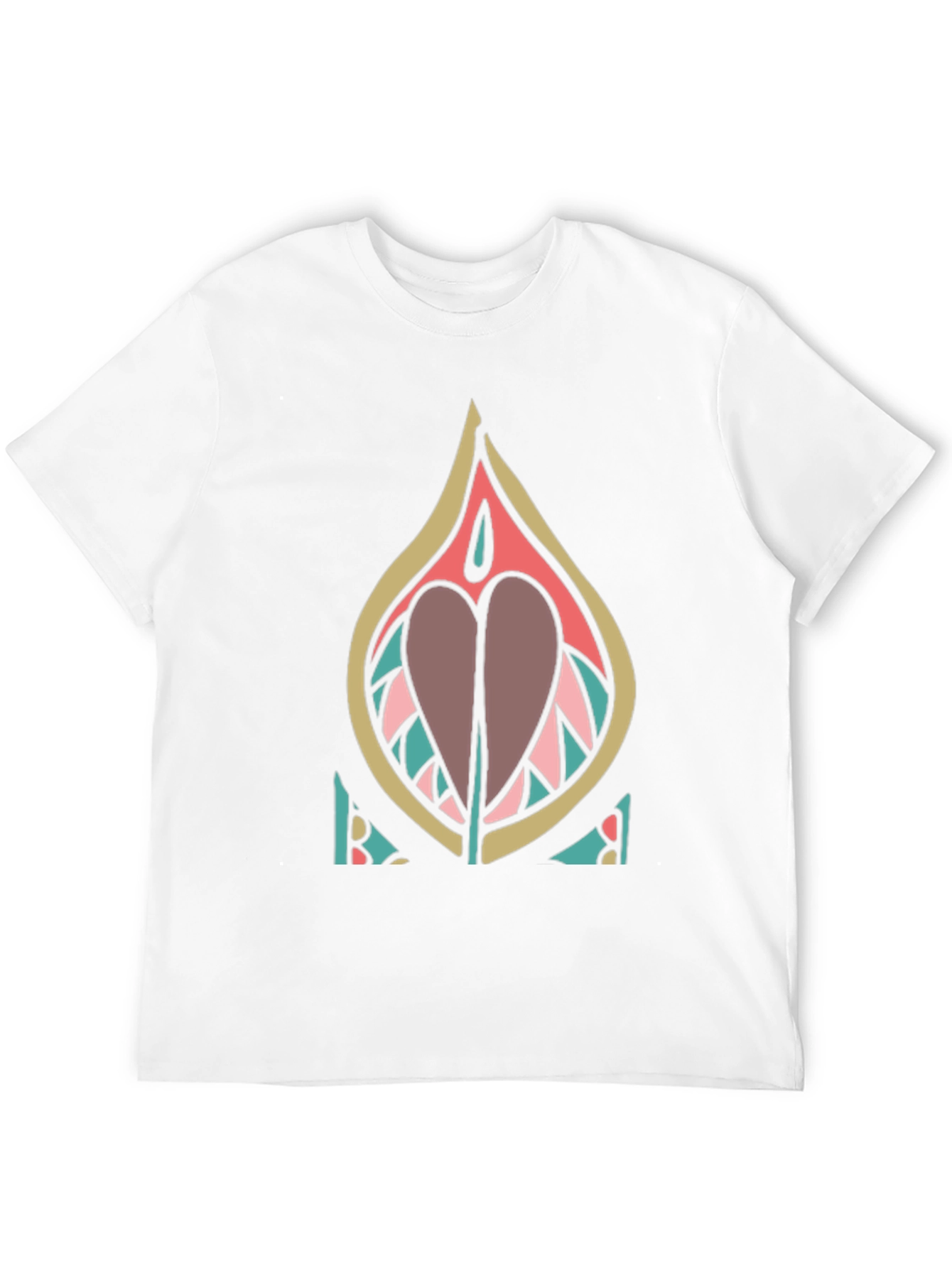 Unique Graphic Tee - Abstract Design