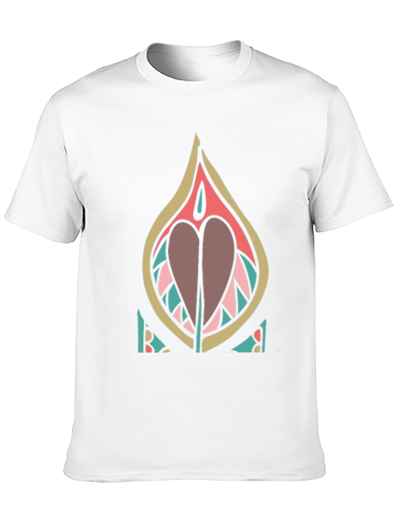 Unique Graphic Tee - Abstract Design