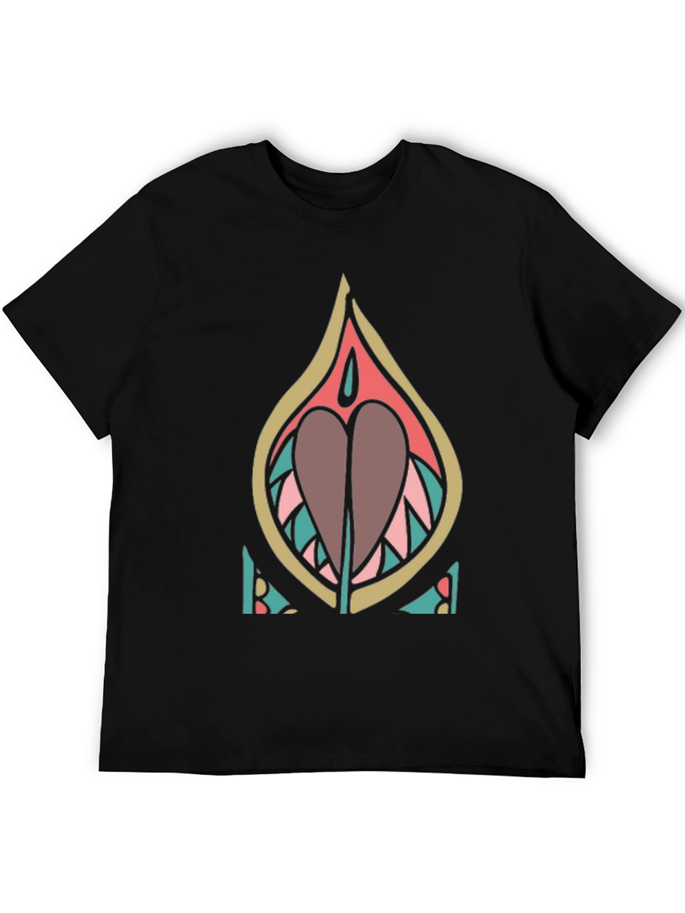 Unique Graphic Tee - Abstract Design