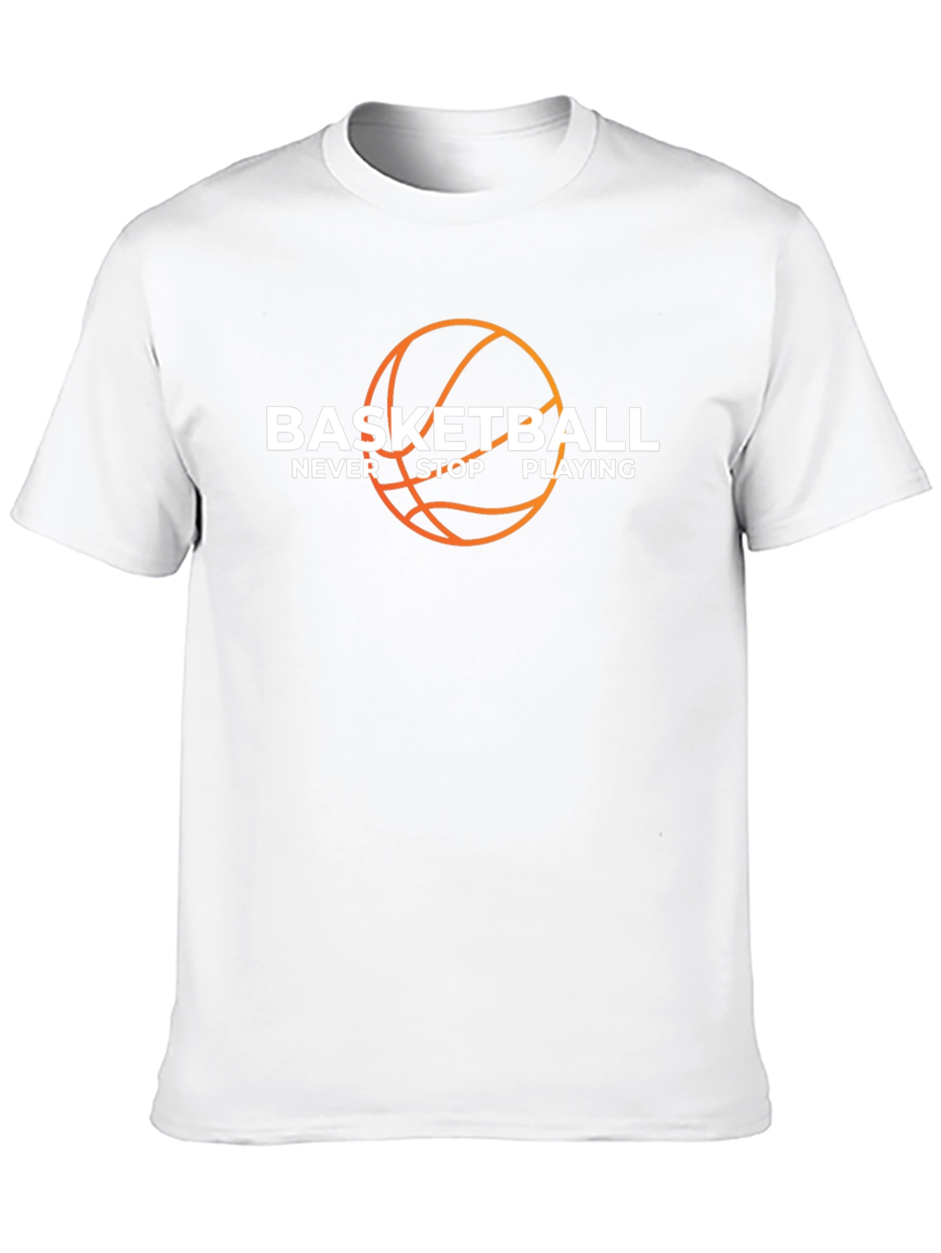 Basketball Never Stop Playing Graphic Tee