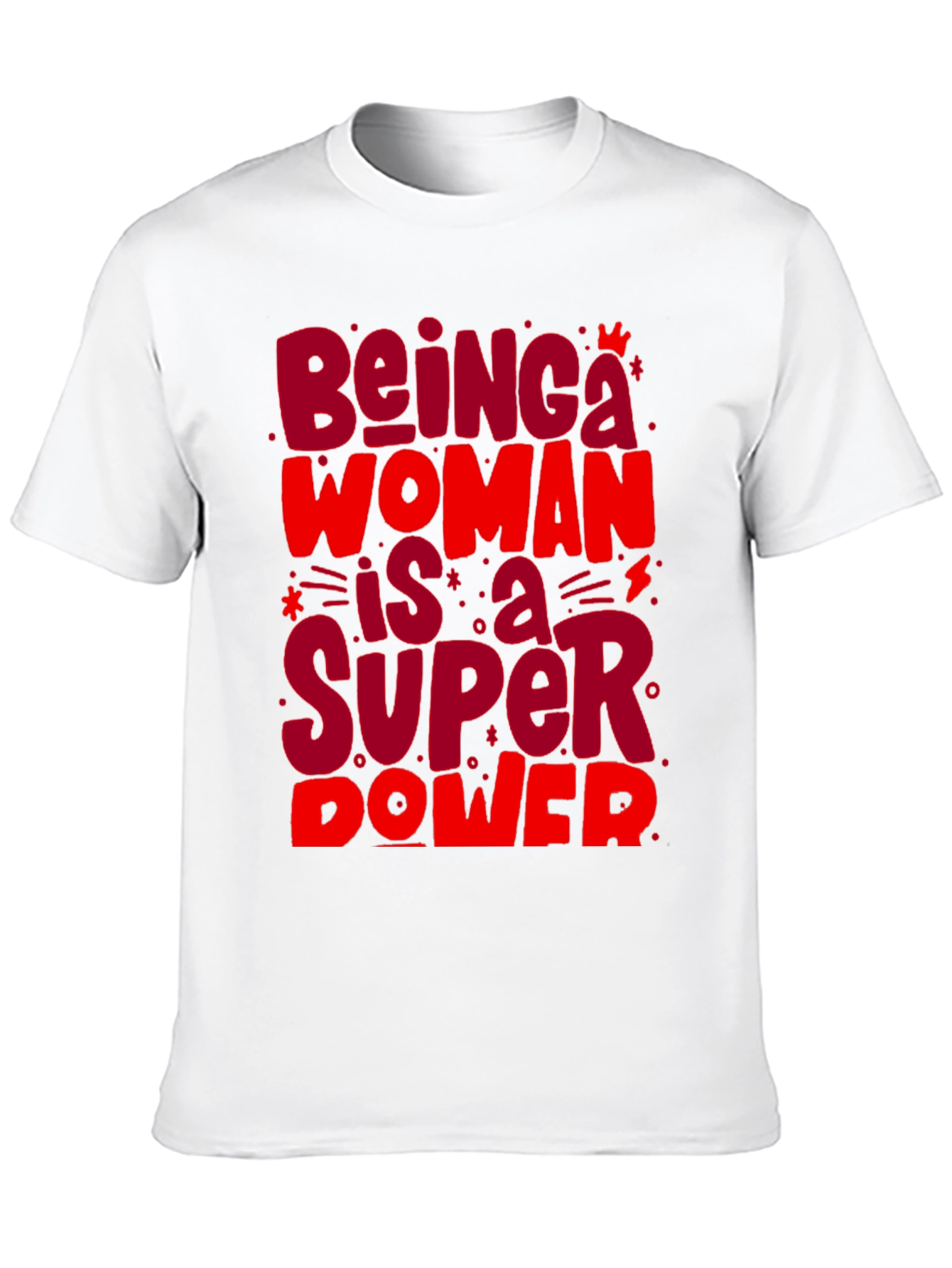 Empowered Woman Super Power Graphic Tee