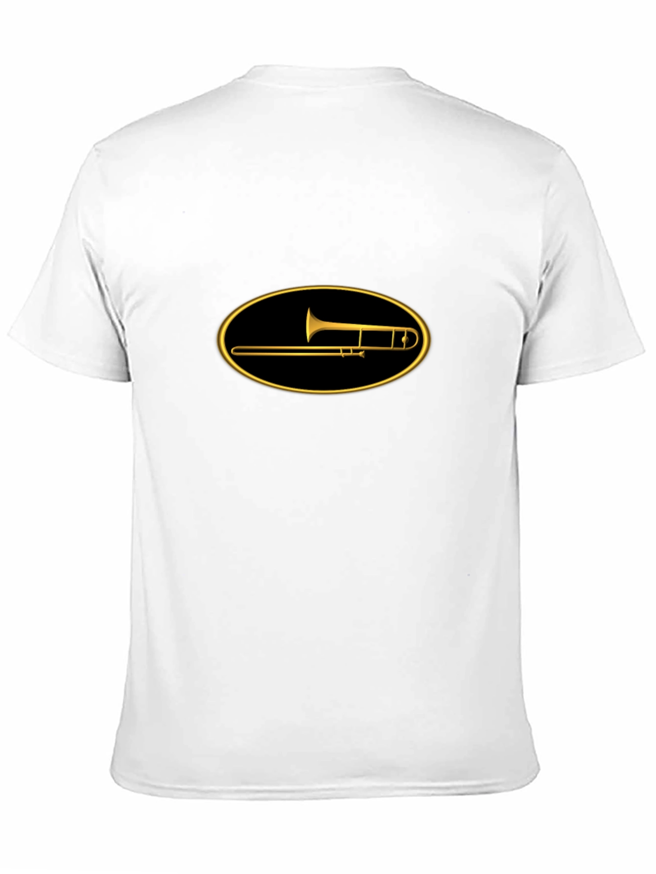 Black Trombone Graphic T-Shirt