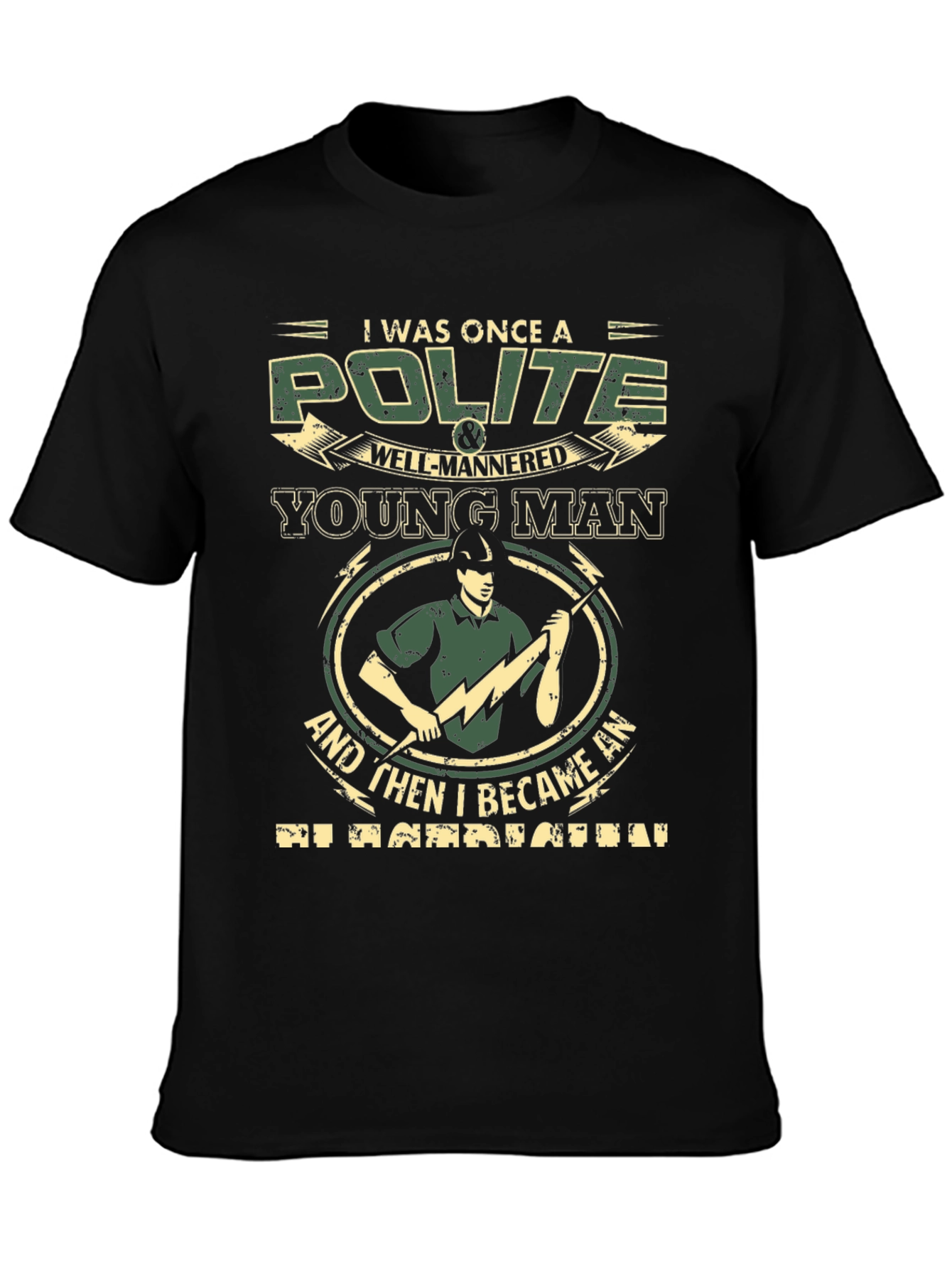 Polite Young Man T-Shirt - Novelty Occupation Tee
