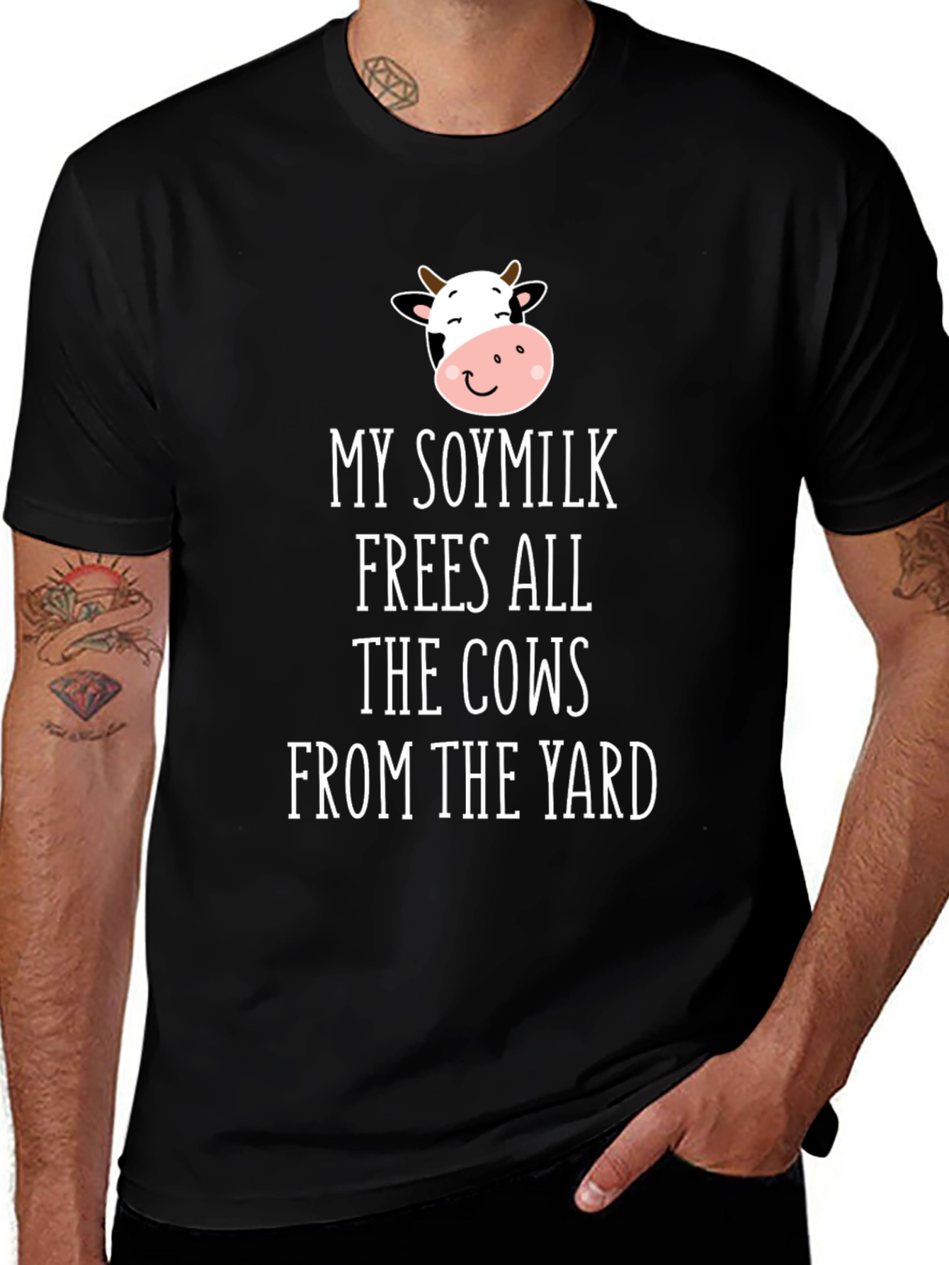 Soymilk Frees All The Cows T-Shirt