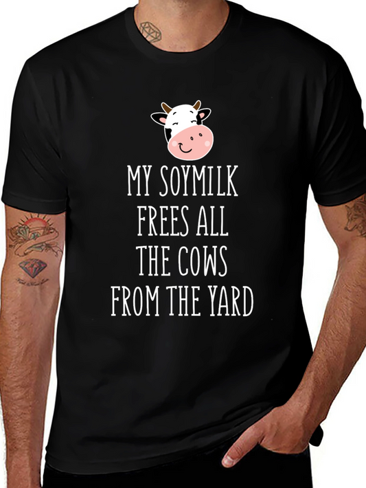 Soymilk Frees All The Cows T-Shirt