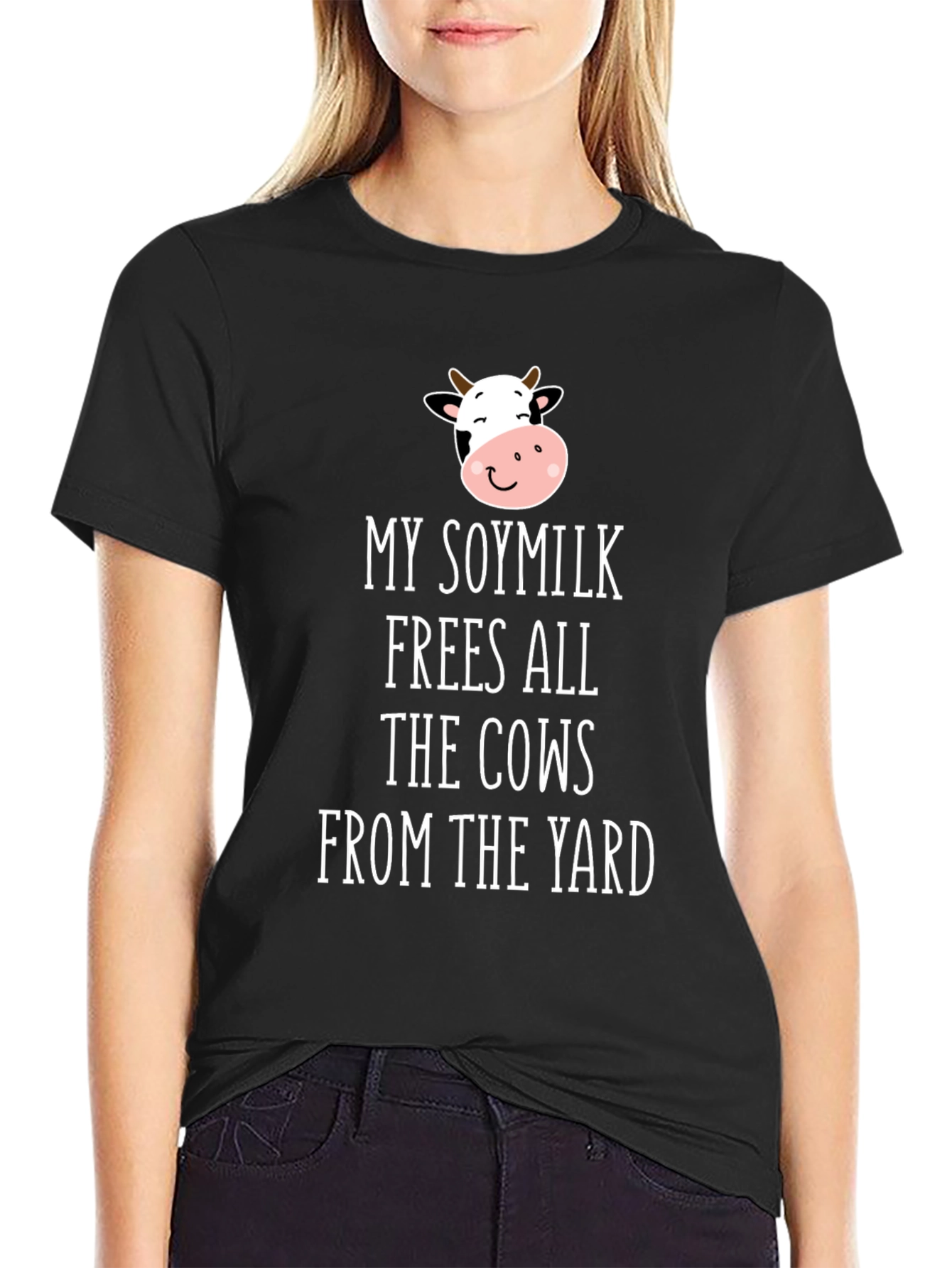 Soymilk Frees All The Cows T-Shirt