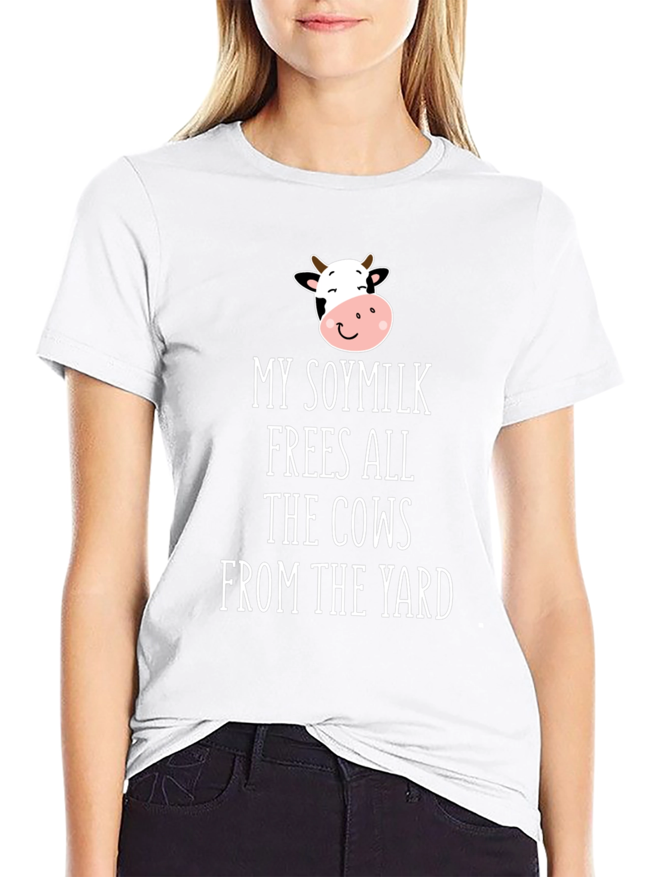 Soymilk Frees All The Cows T-Shirt