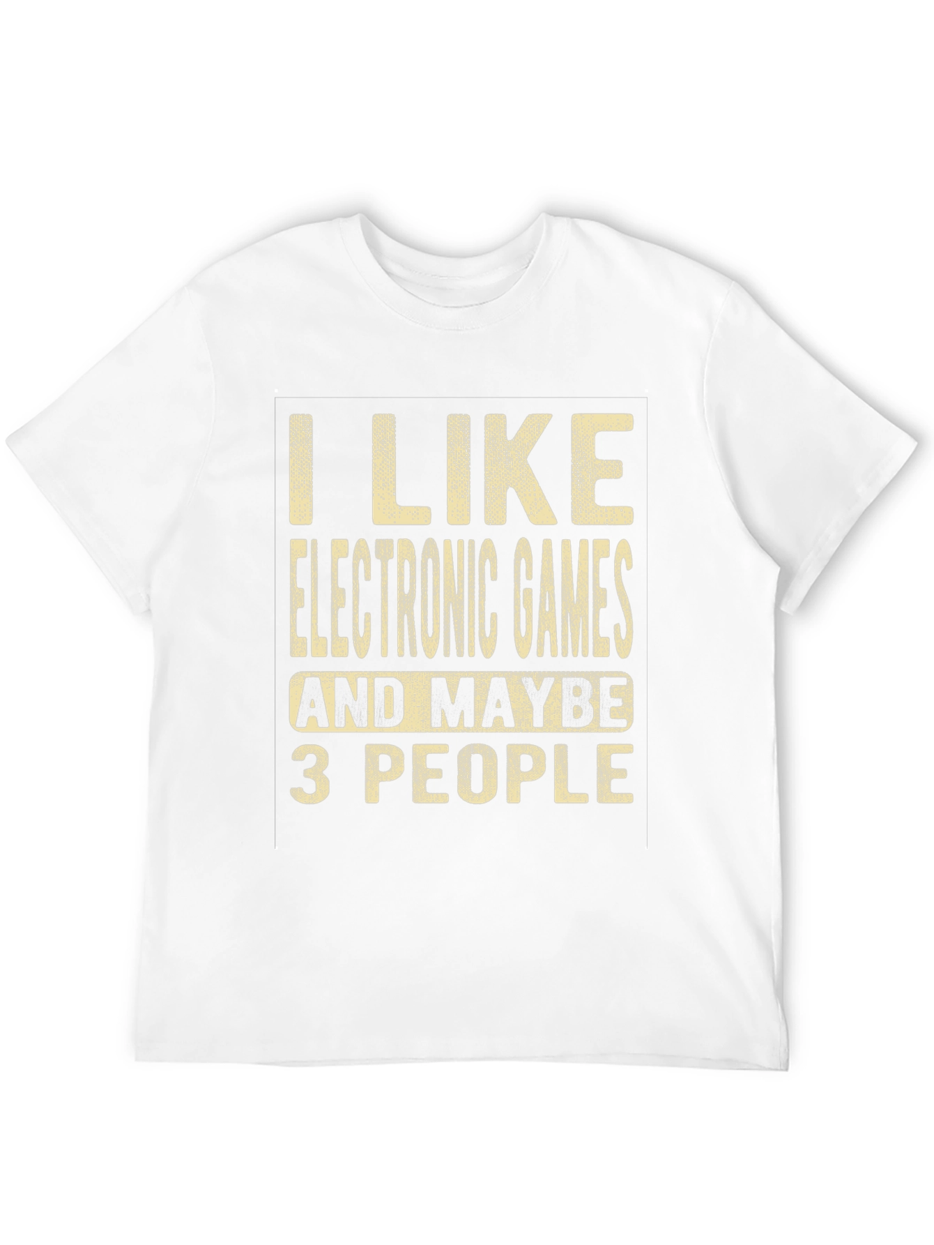 I Like Electronic Games Funny Graphic Tee