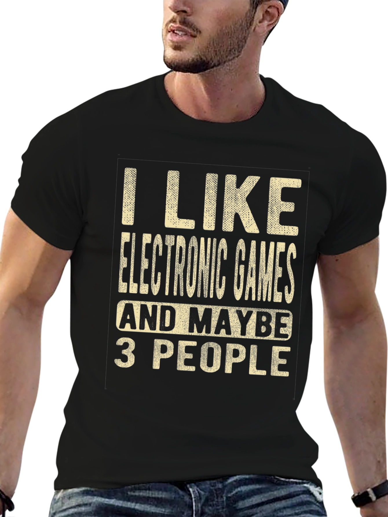 I Like Electronic Games Funny Graphic Tee