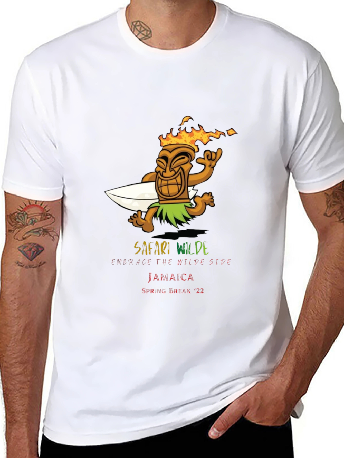 Safari Wilde Spring Break Tee