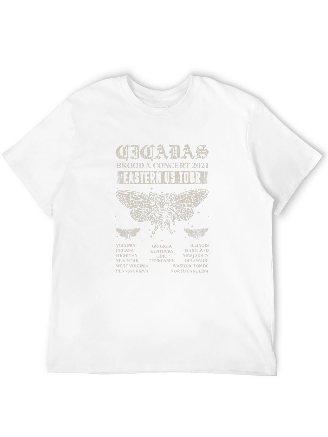 Cicadas Brood X Concert 2021 T-Shirt