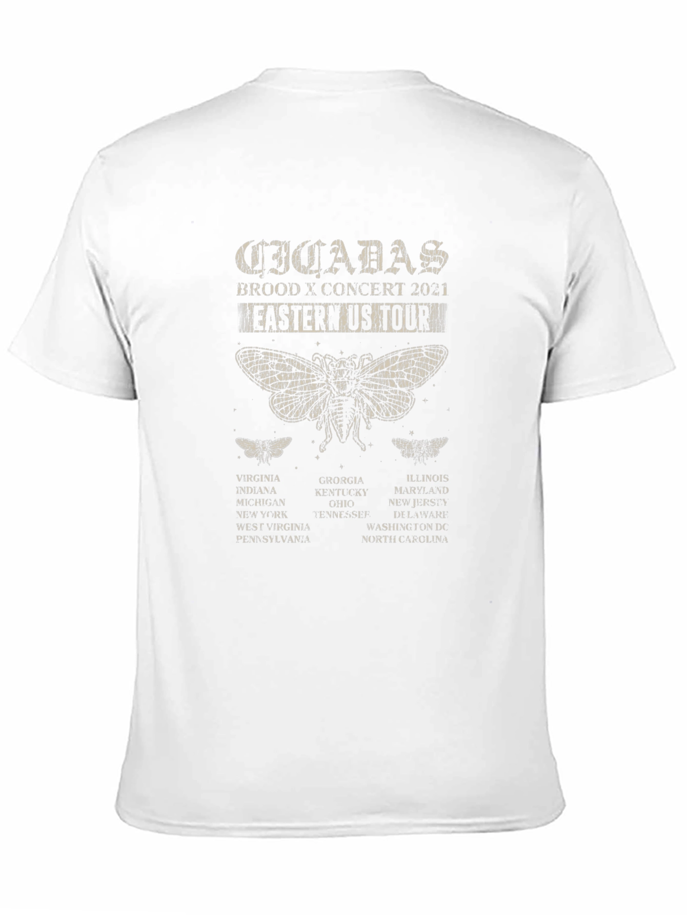 Cicadas Brood X Concert 2021 T-Shirt