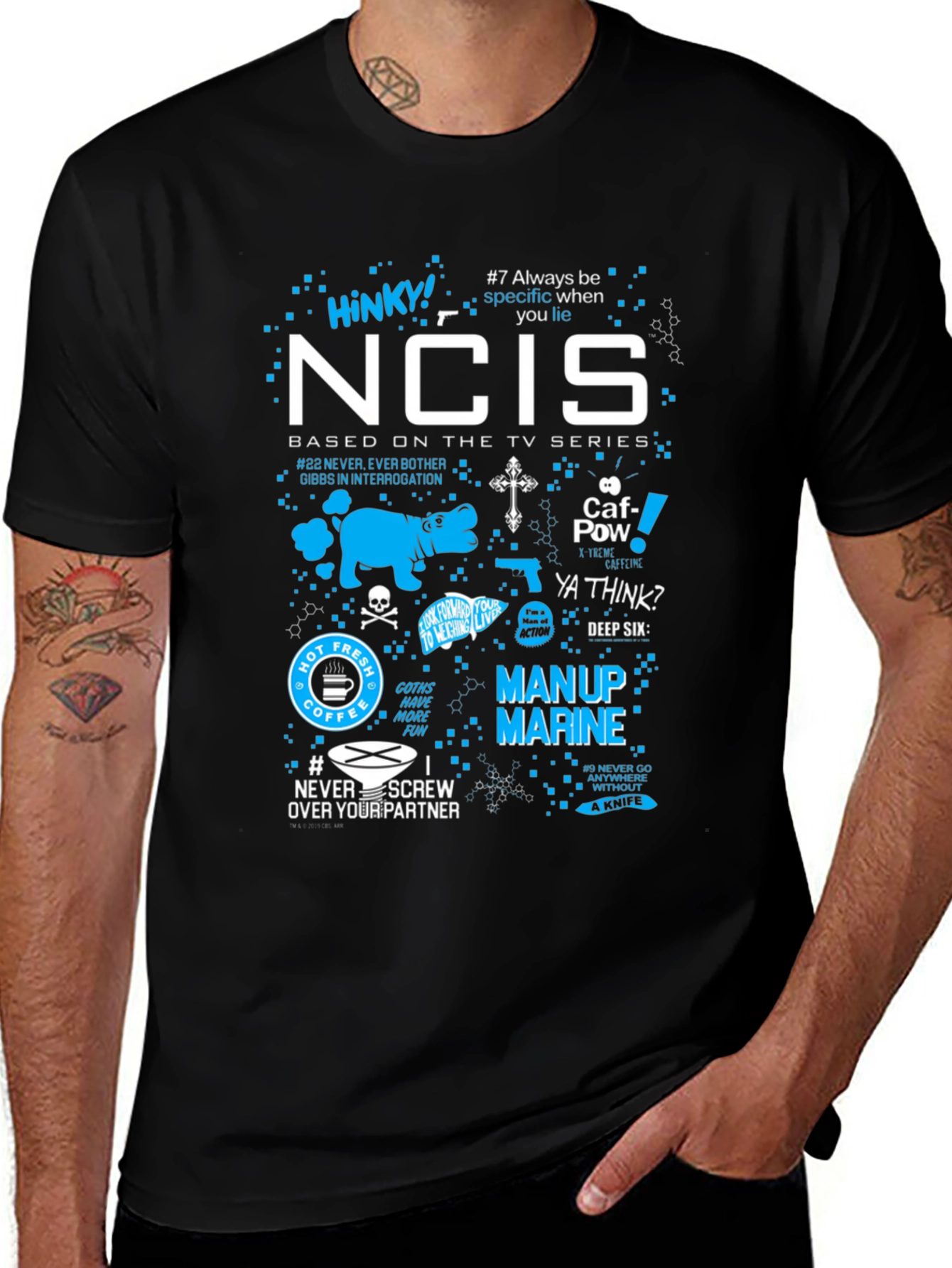 NCIS TV Series Graphic T-Shirt