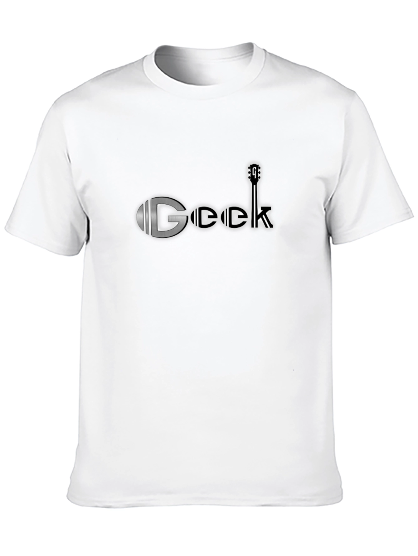 Geek Guitar T-Shirt - Black