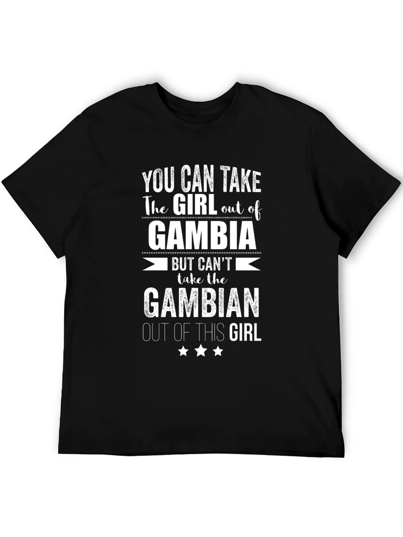 Gambian Girl T-Shirt - Pride of Gambia