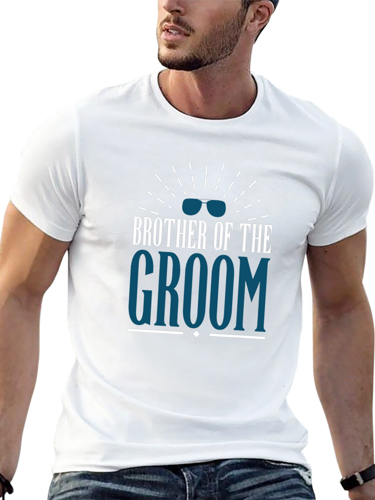 Brother of the Groom T-Shirt - Wedding Party Tee