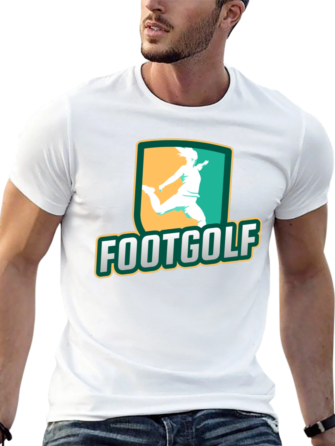 Footgolf Graphic Tee - Sporty Design