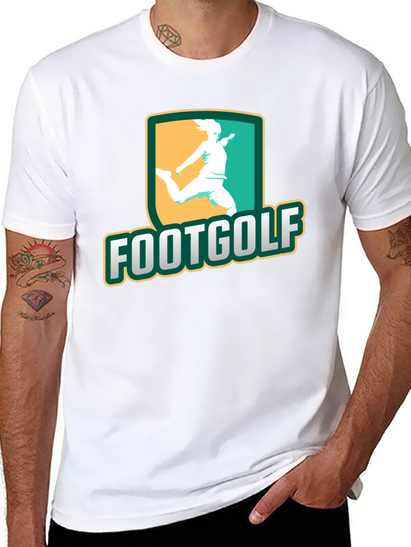 Footgolf Graphic Tee - Sporty Design