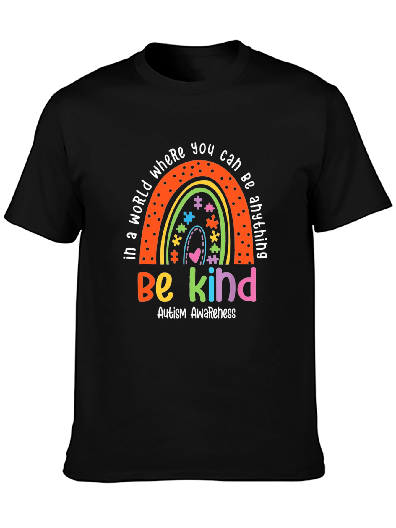Autism Awareness Be Kind T-Shirt