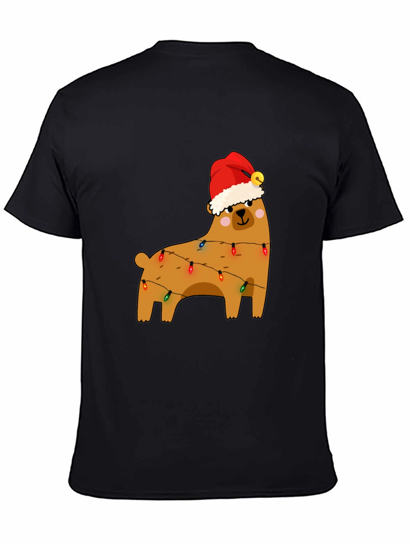 Festive Bear Christmas Lights T-Shirt