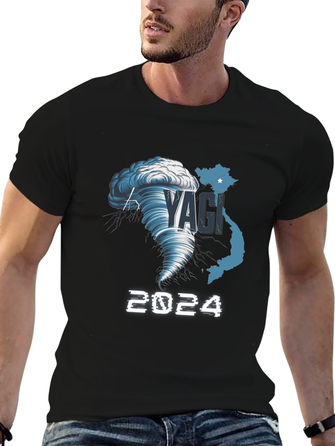 Yagi 2024 Graphic Tee - Trendy Weather T-Shirt