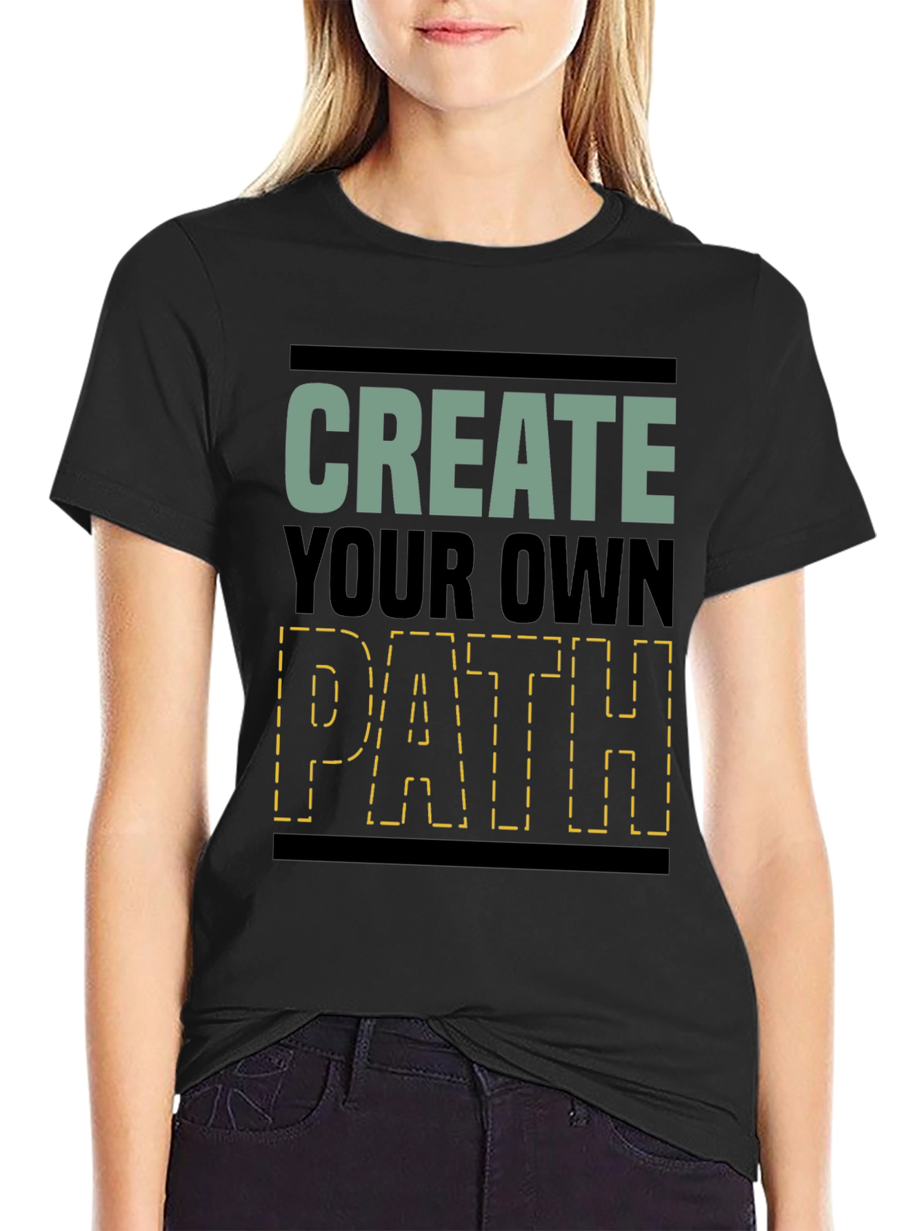 Create Your Own Path Graphic T-Shirt