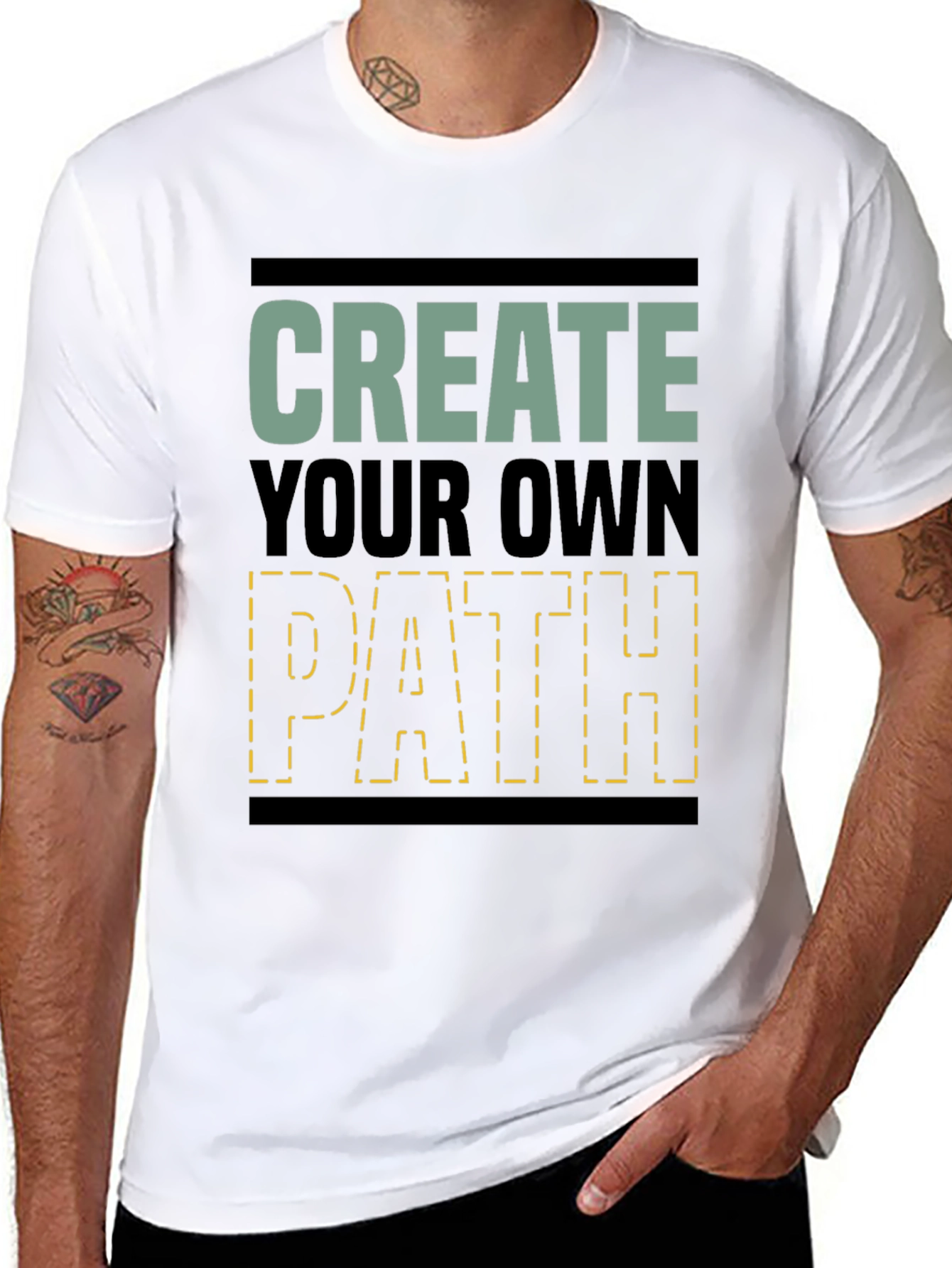 Create Your Own Path Graphic T-Shirt