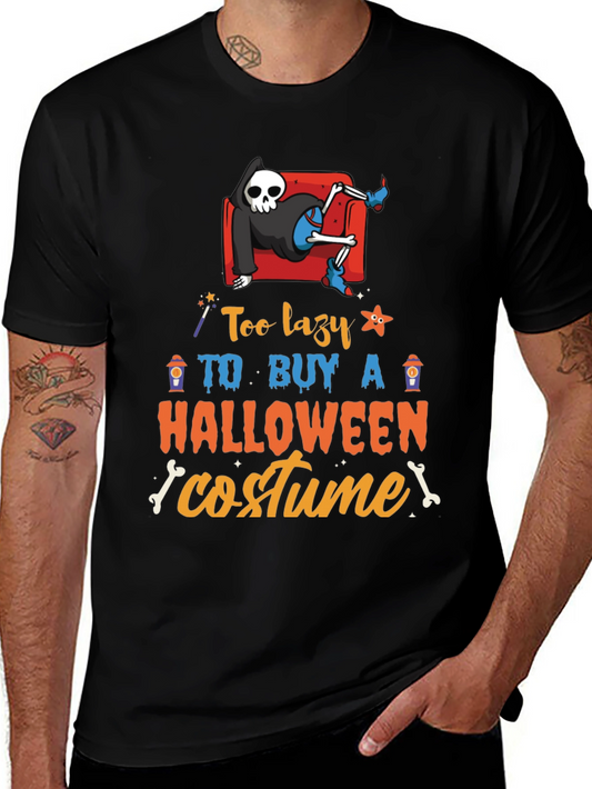 Lazy Halloween Costume T-Shirt