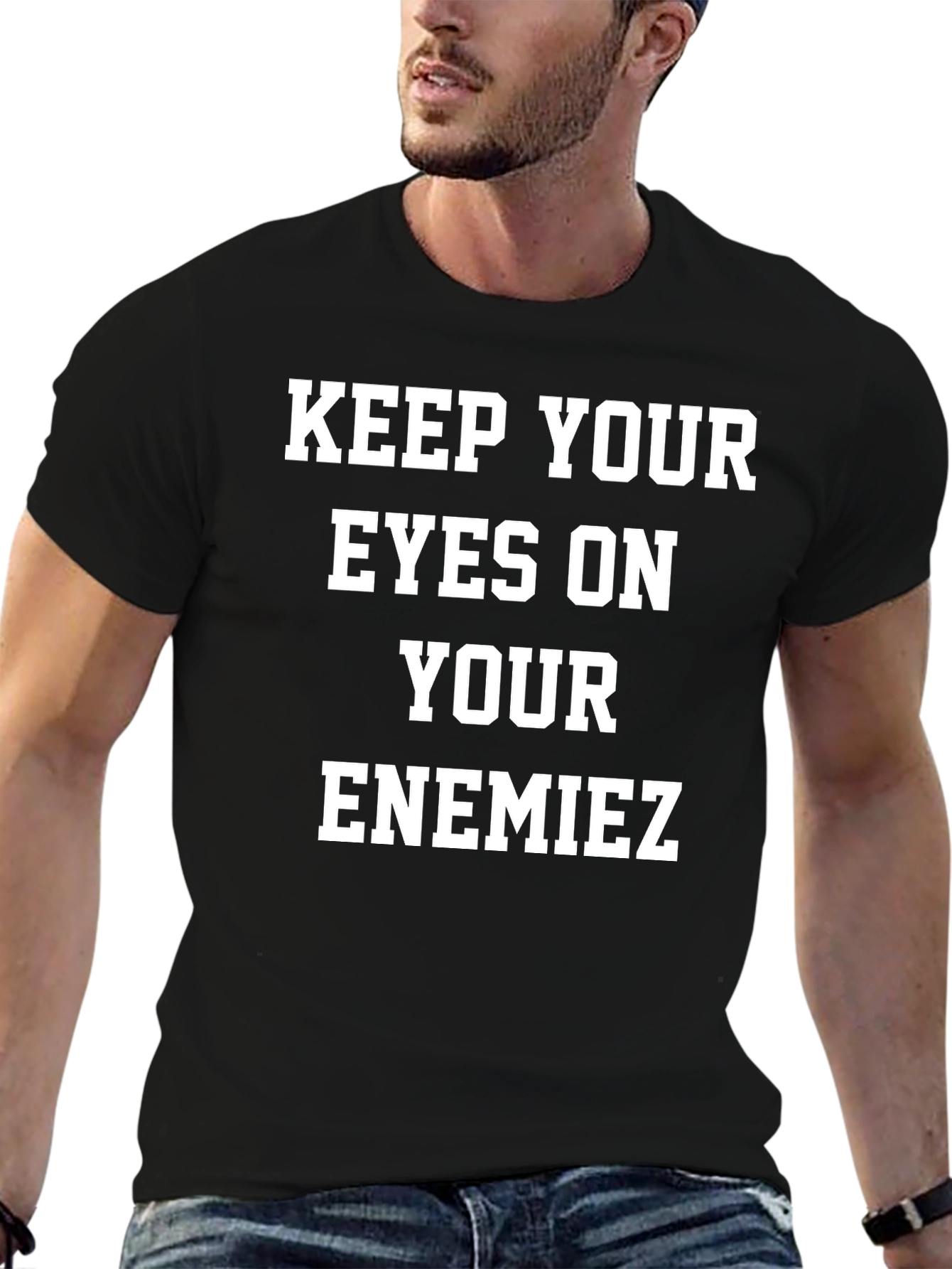 Keep Your Eyes On Your EnemieZ Graphic Tee