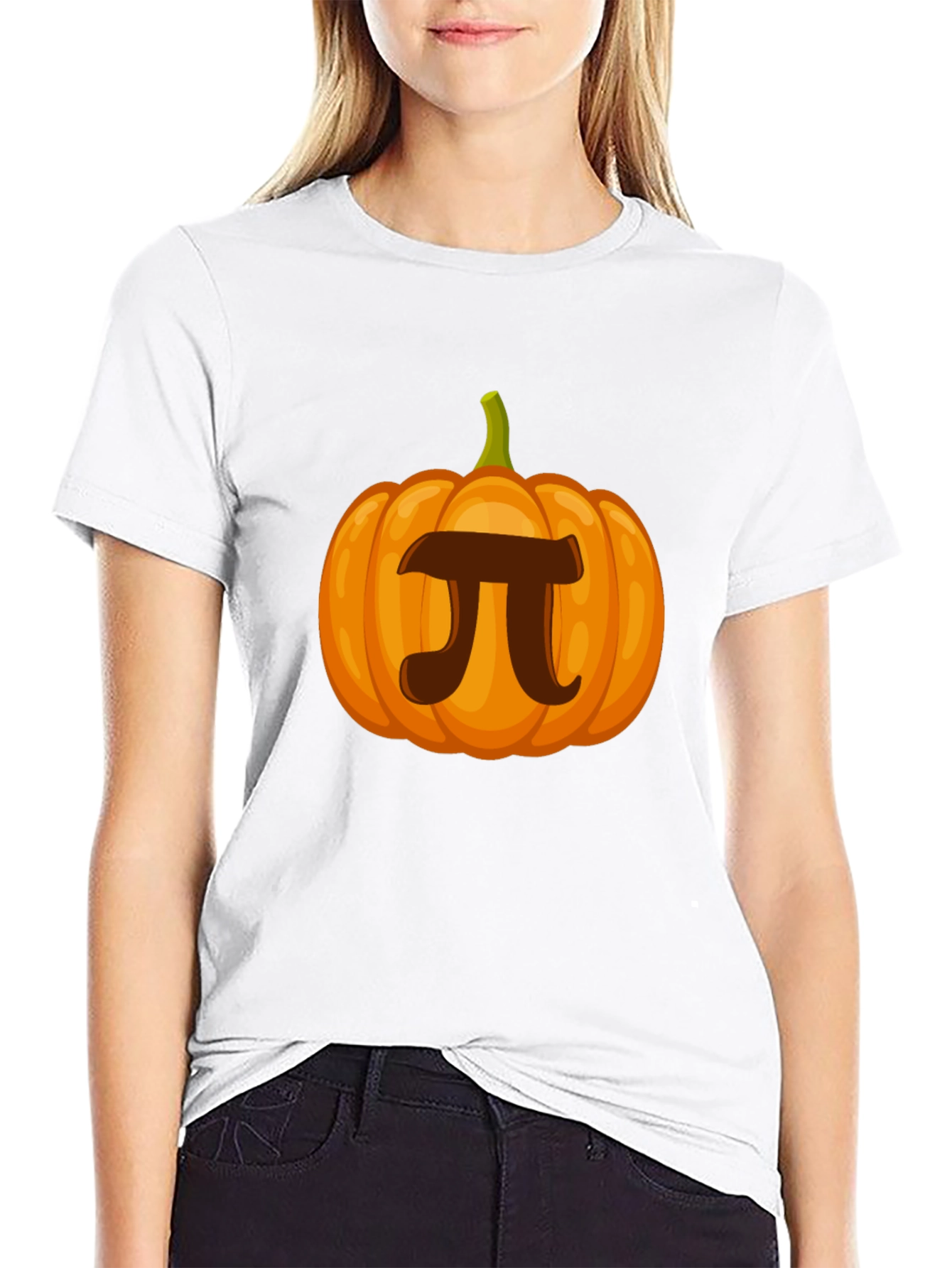 Pumpkin Pi Halloween T-Shirt - Math Pun