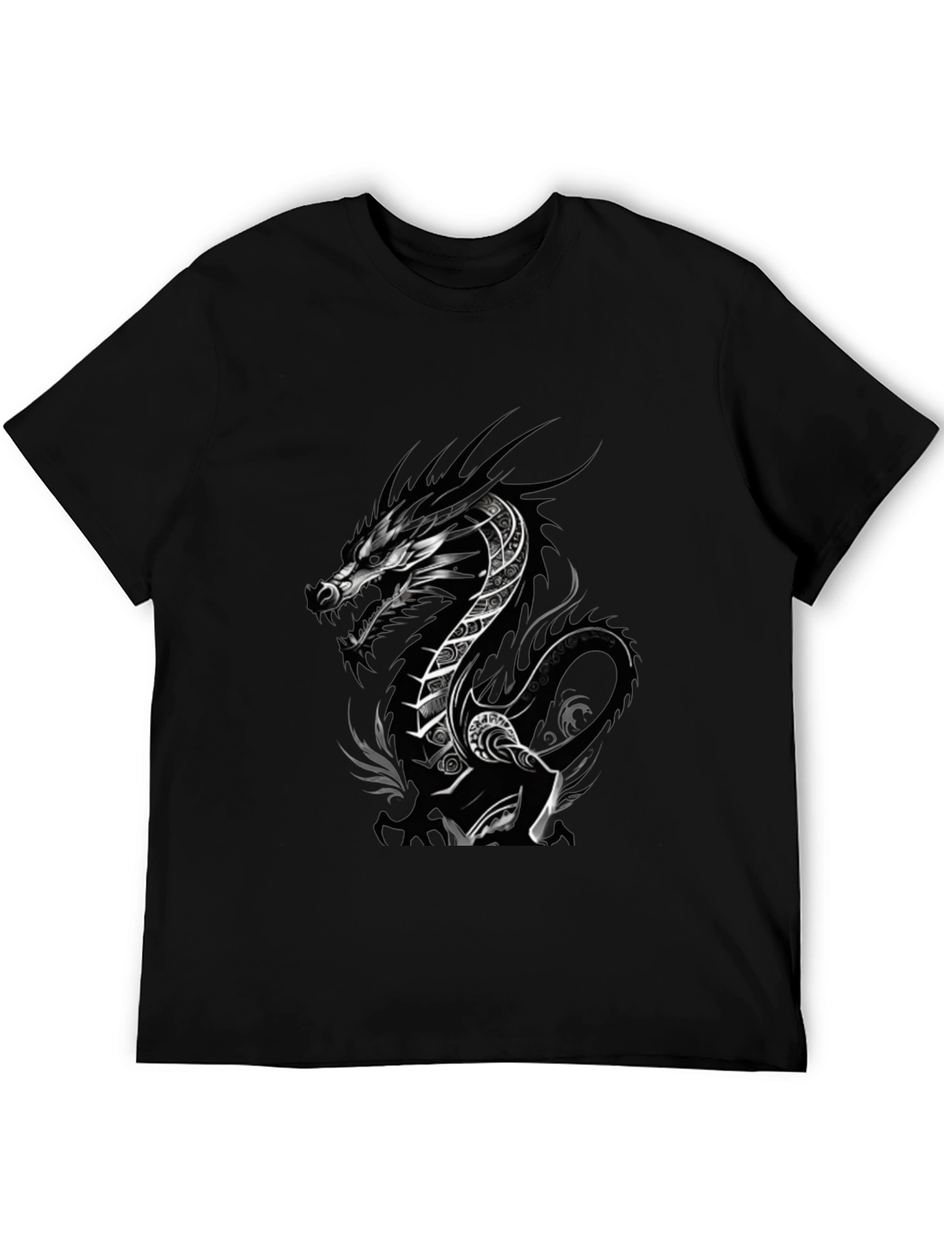 Dragon Graphic T-Shirt - Black