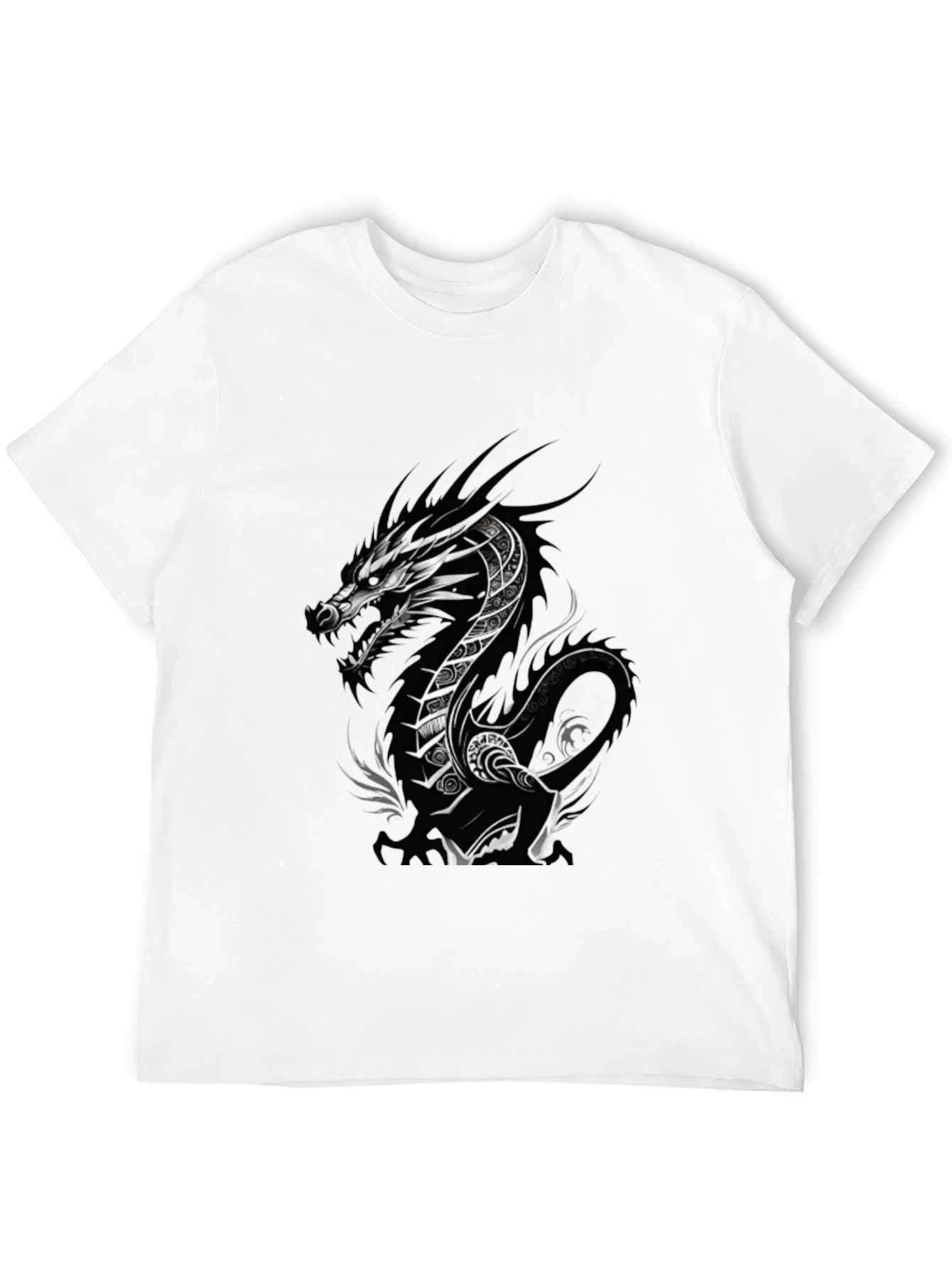Dragon Graphic T-Shirt - Black
