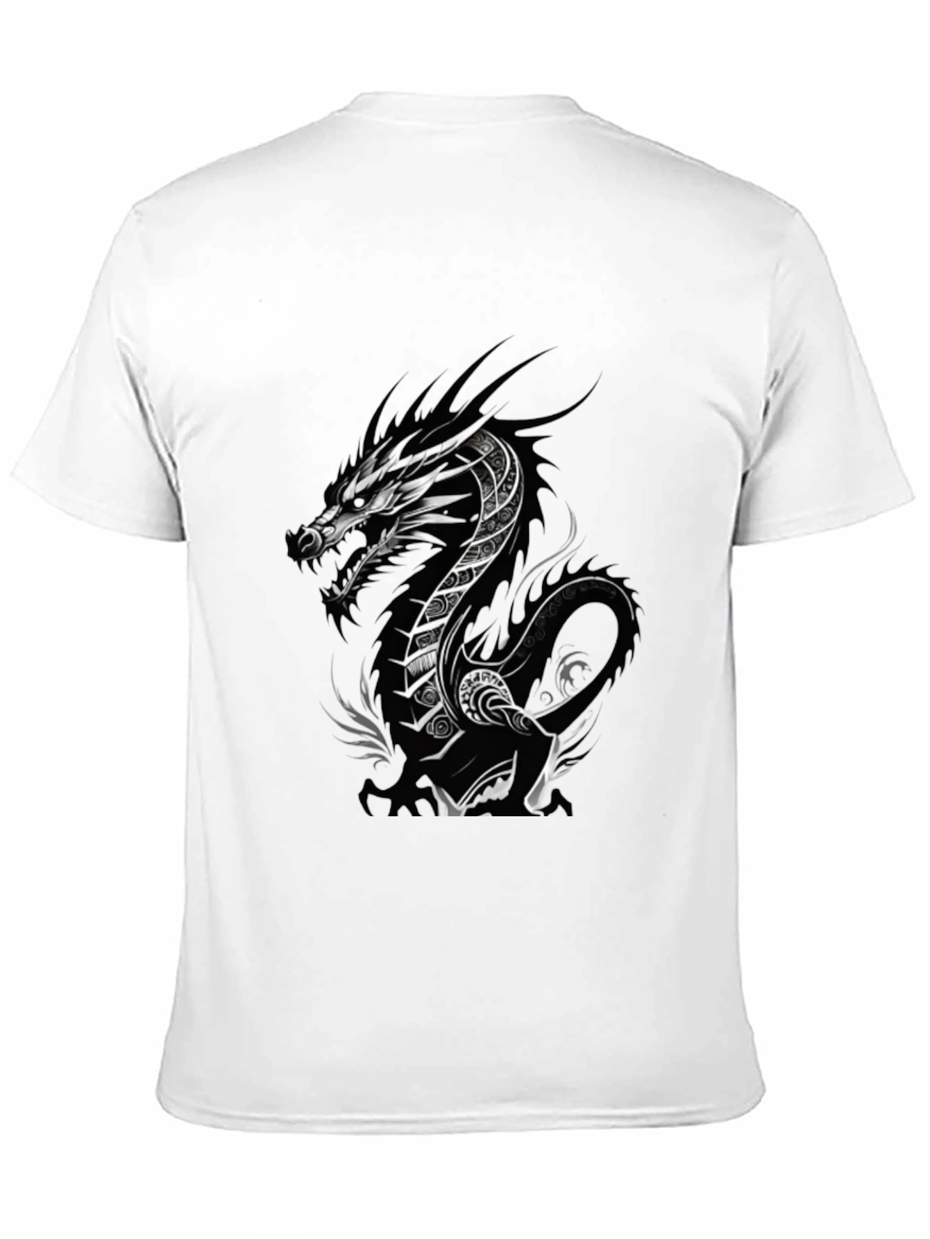 Dragon Graphic T-Shirt - Black