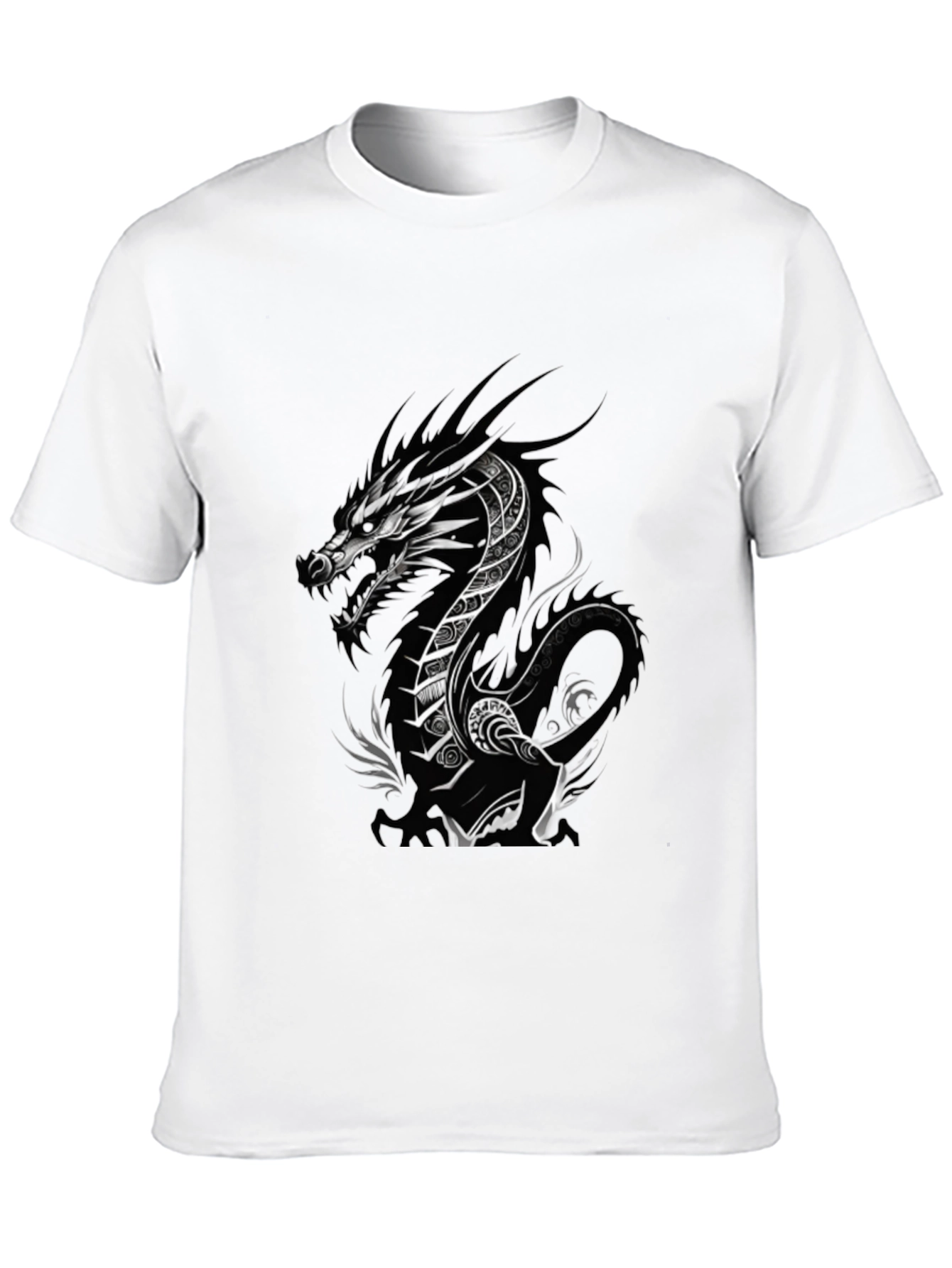 Dragon Graphic T-Shirt - Black