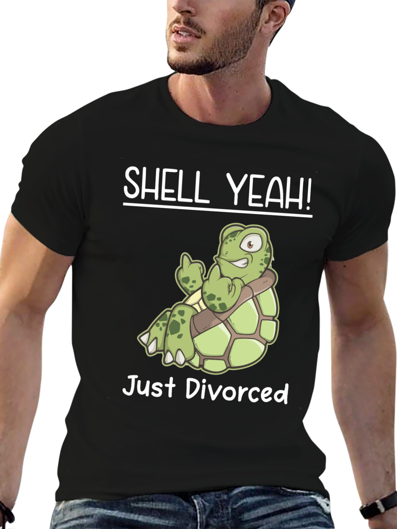 Shell Yeah! Just Divorced Turtle T-Shirt